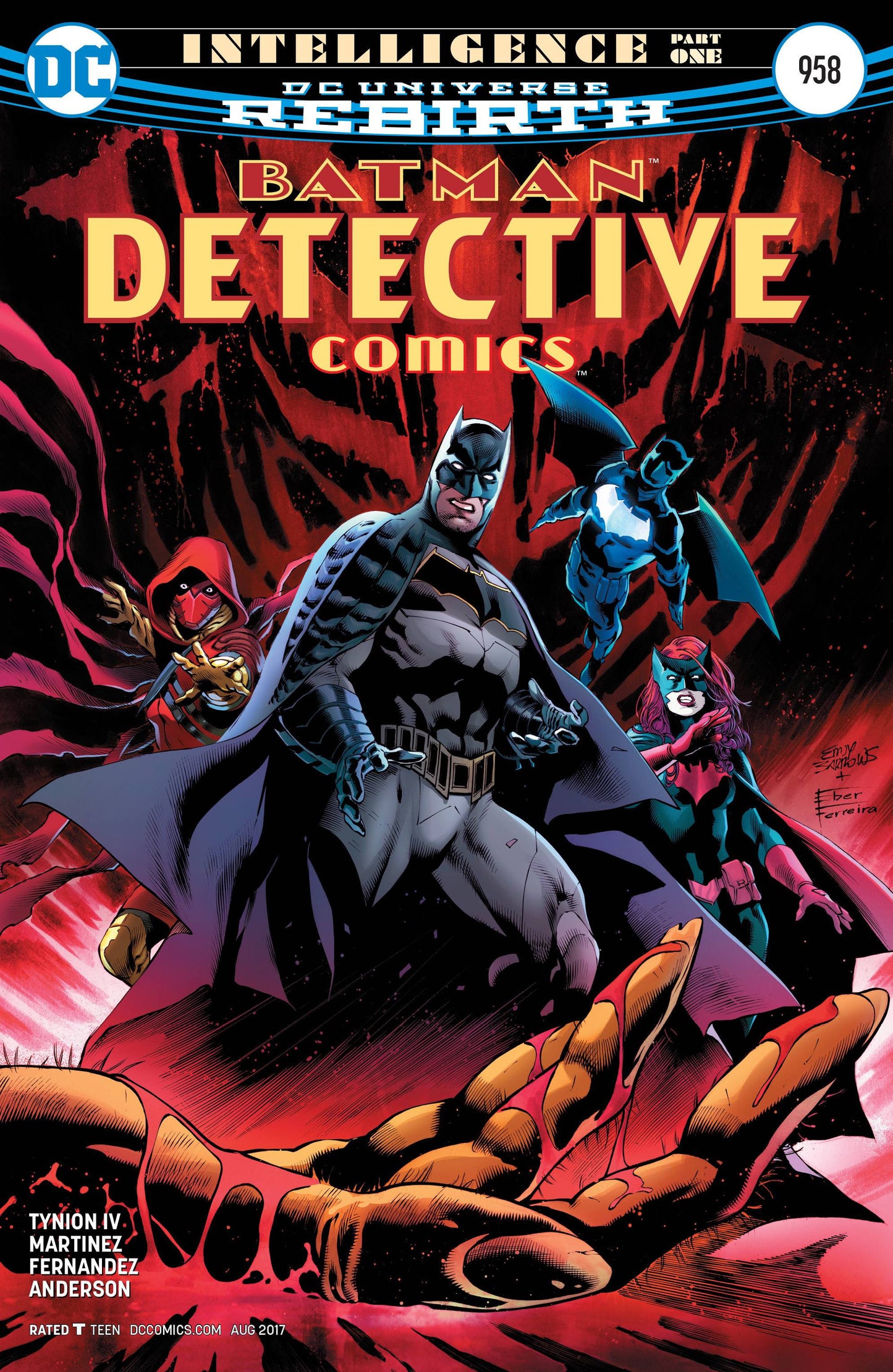 DETECTIVE COMICS #958 COVER