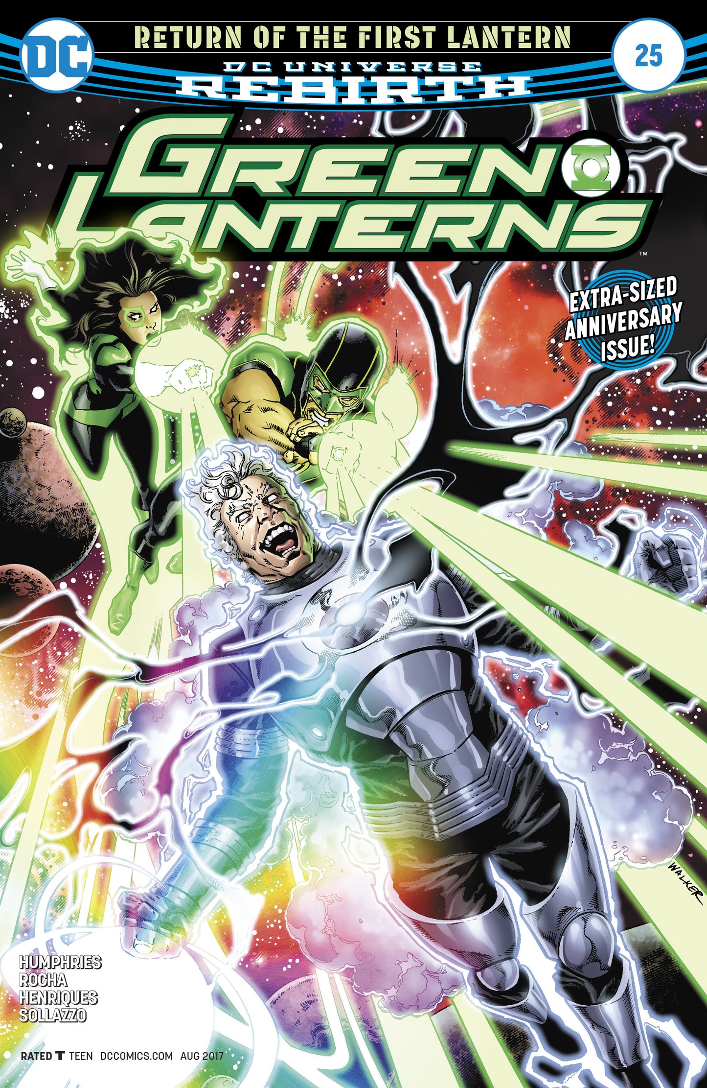 GREEN LANTERNS #25 COVER