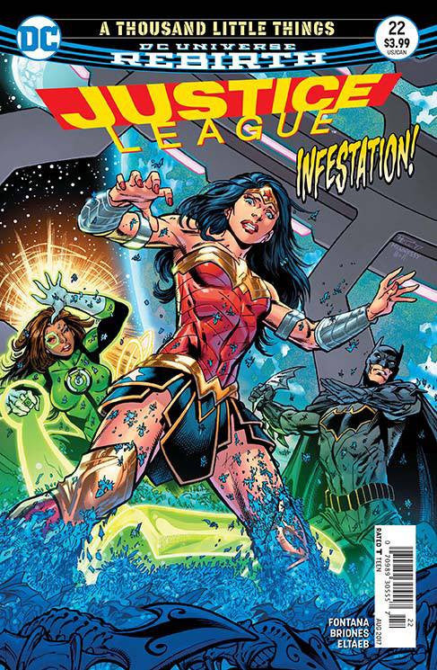 JUSTICE LEAGUE #22 COVER