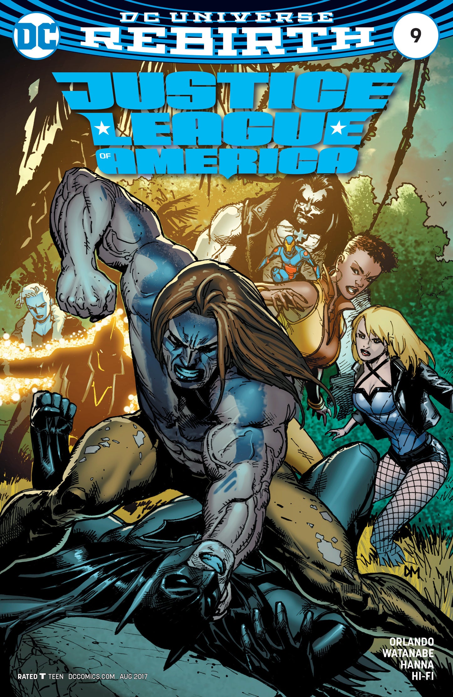 JUSTICE LEAGUE OF AMERICA #9 VAR ED COVER