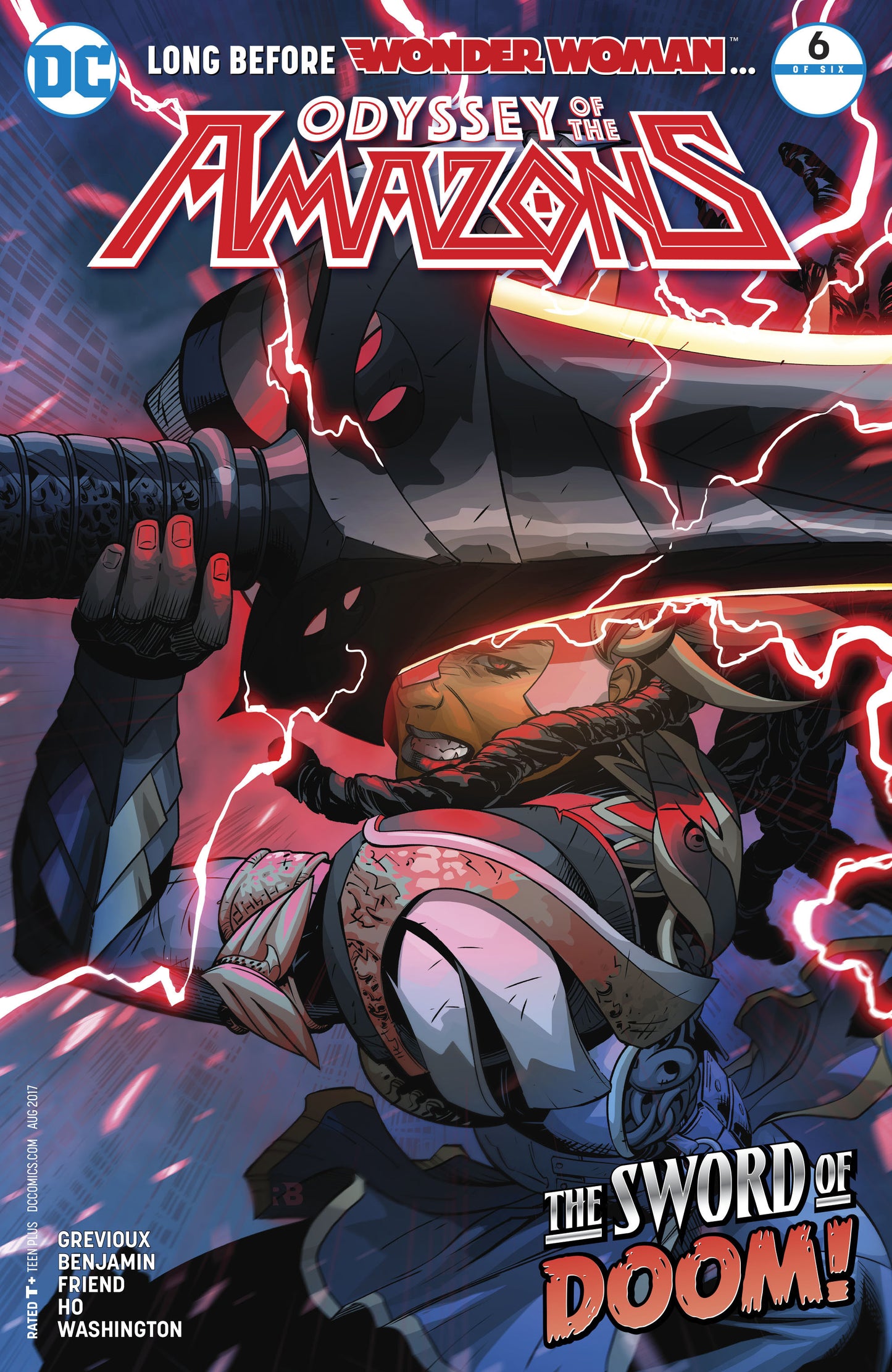 ODYSSEY OF THE AMAZONS #6 (OF6) COVER