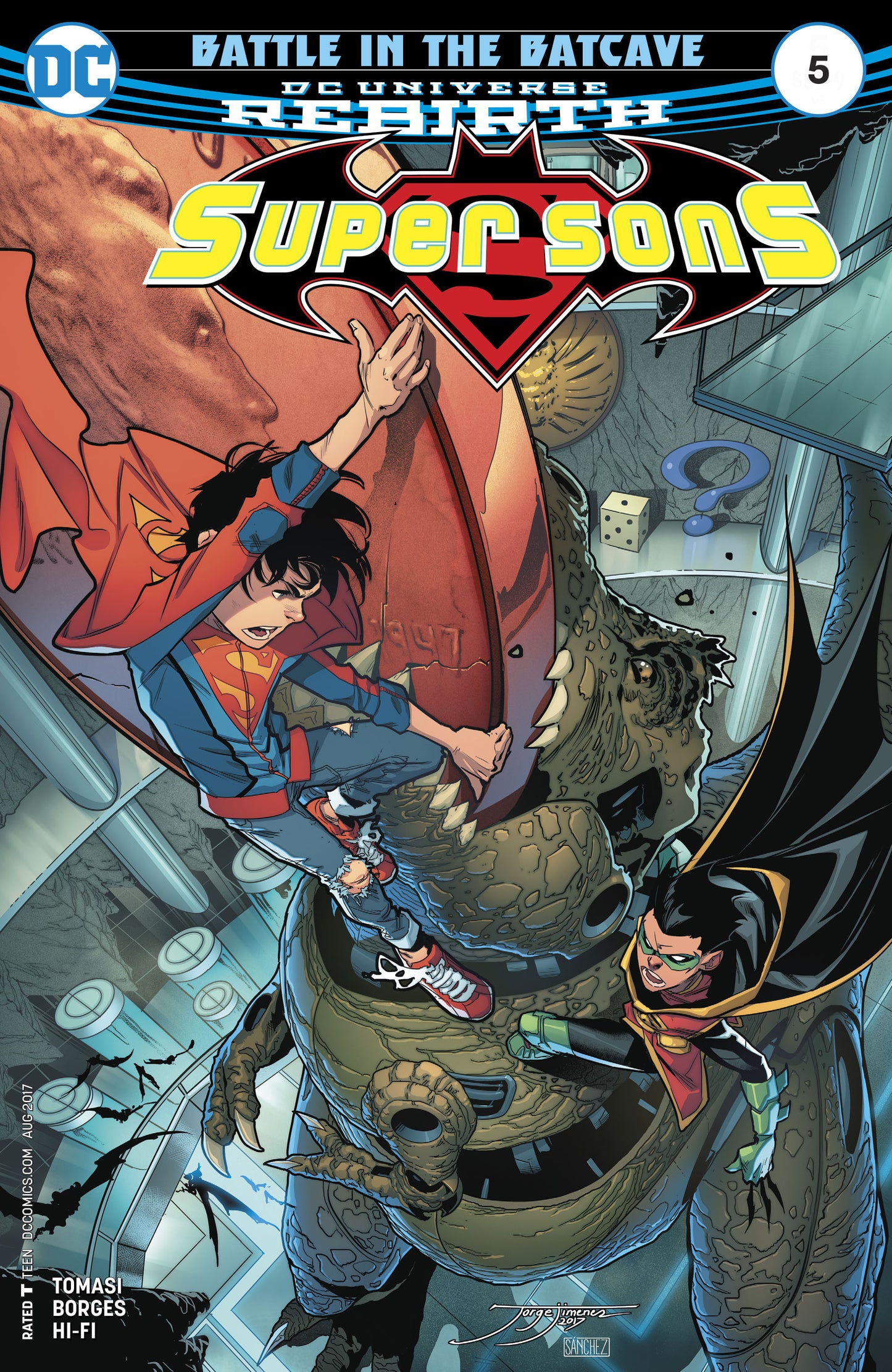SUPER SONS #5 COVER