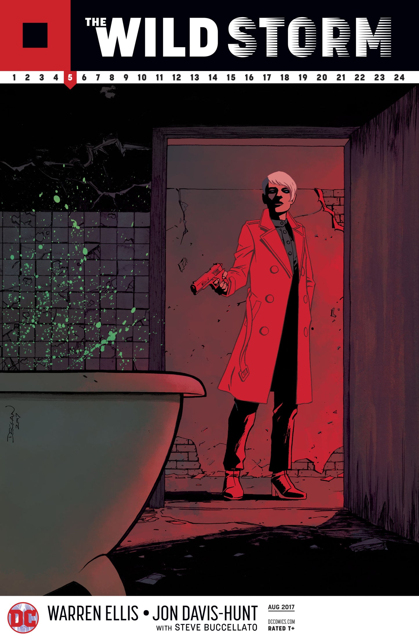 WILD STORM #5 SHALVEY VAR ED COVER