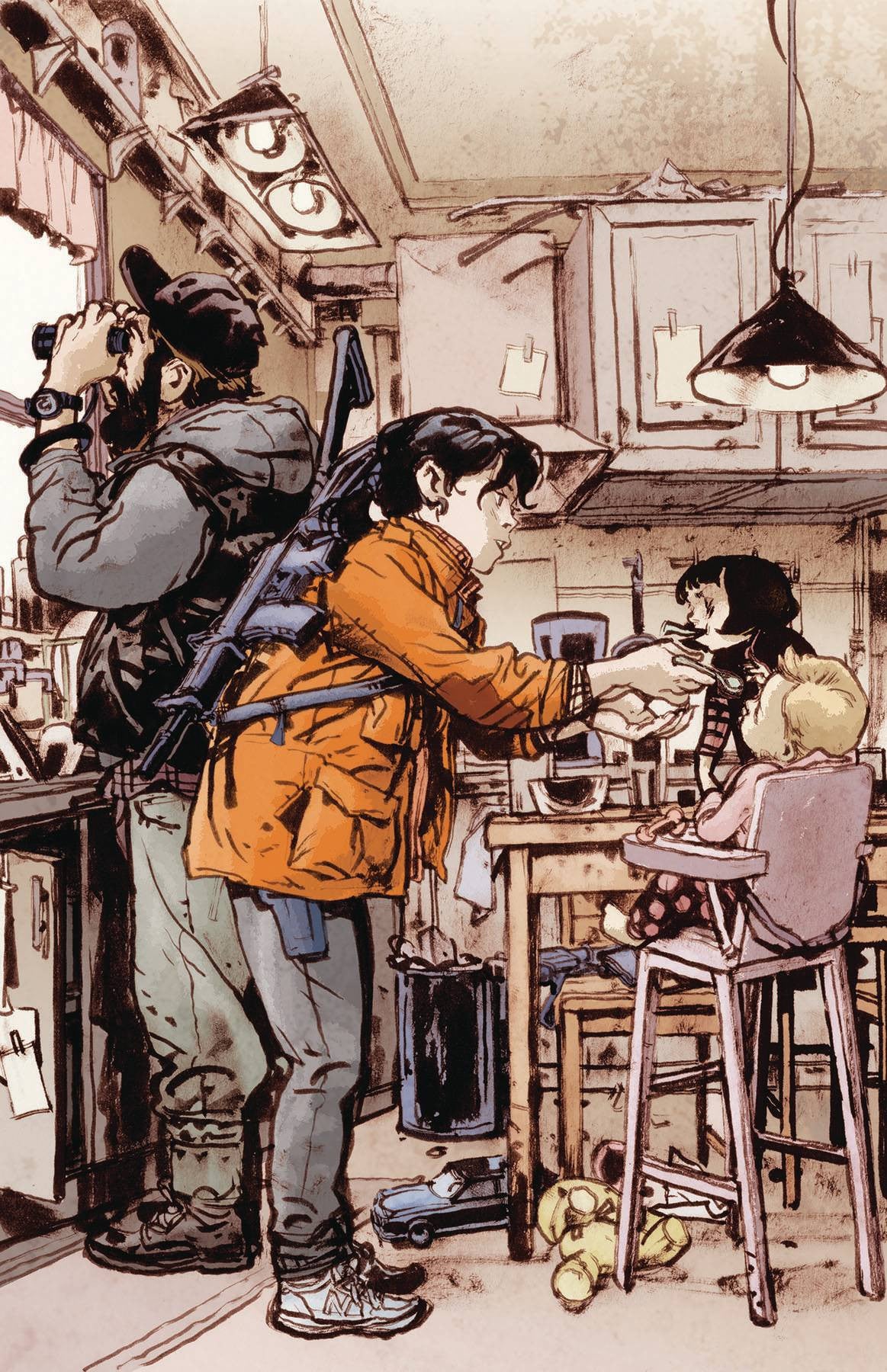 BRIGGS LAND LONE WOLVES #1 JUNG GI VAR COVER