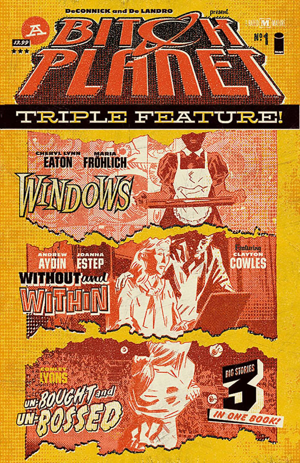 BITCH PLANET TRIPLE FEATURE #1 (MR) COVER