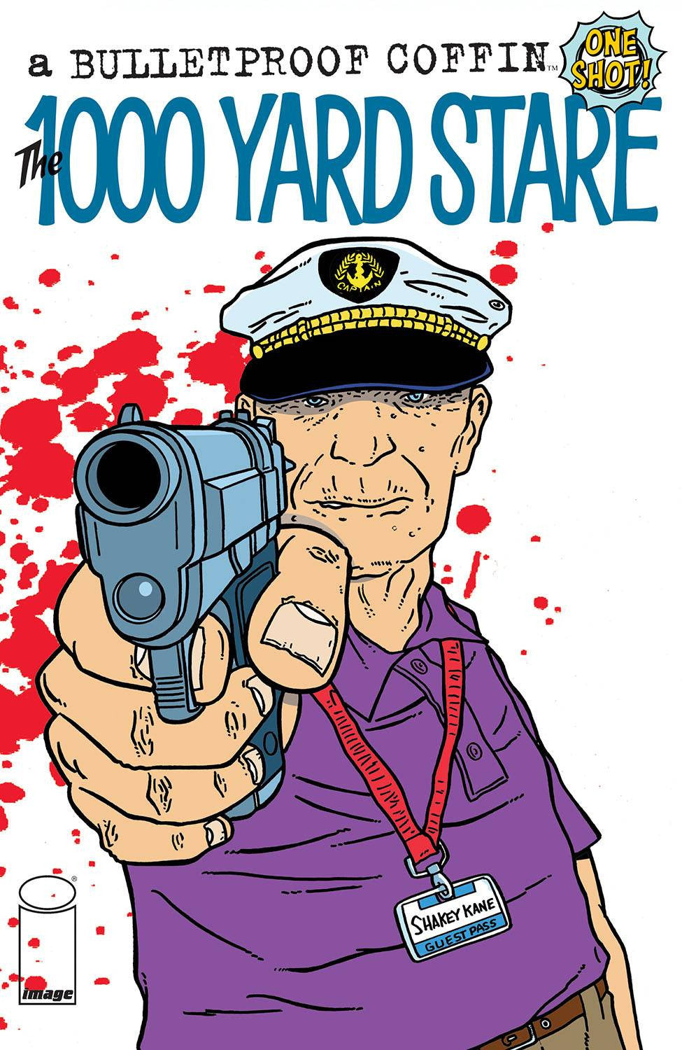 BULLETPROOF COFFIN THOUSAND YARD STARE (ONE-SHOT) COVER