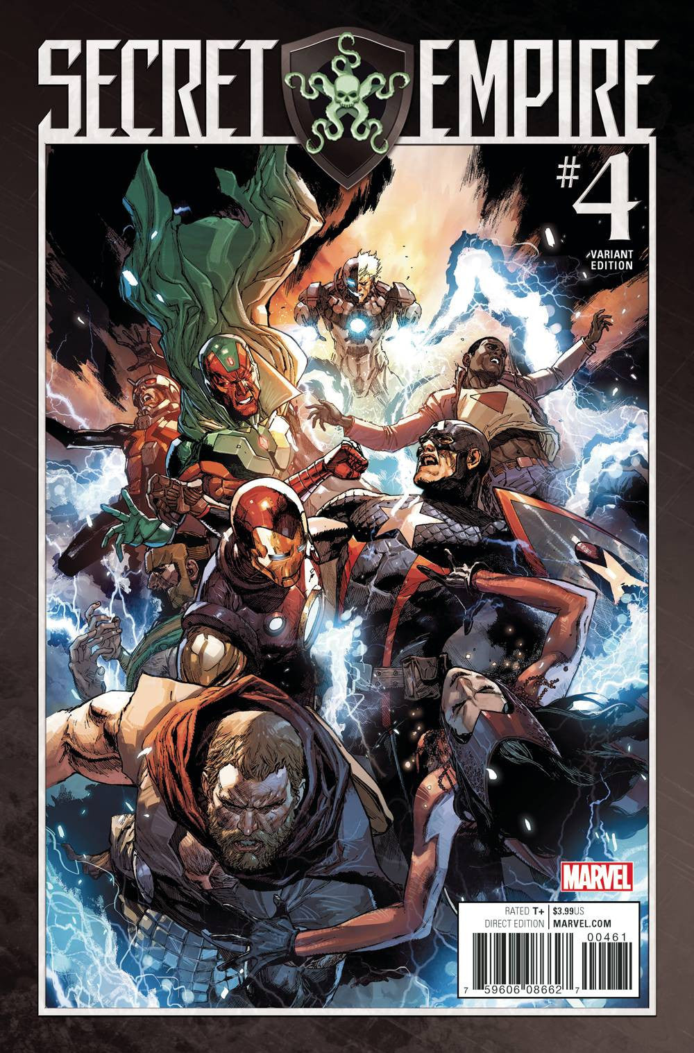 SECRET EMPIRE #4 (OF 10) LEINIL YU VAR COVER