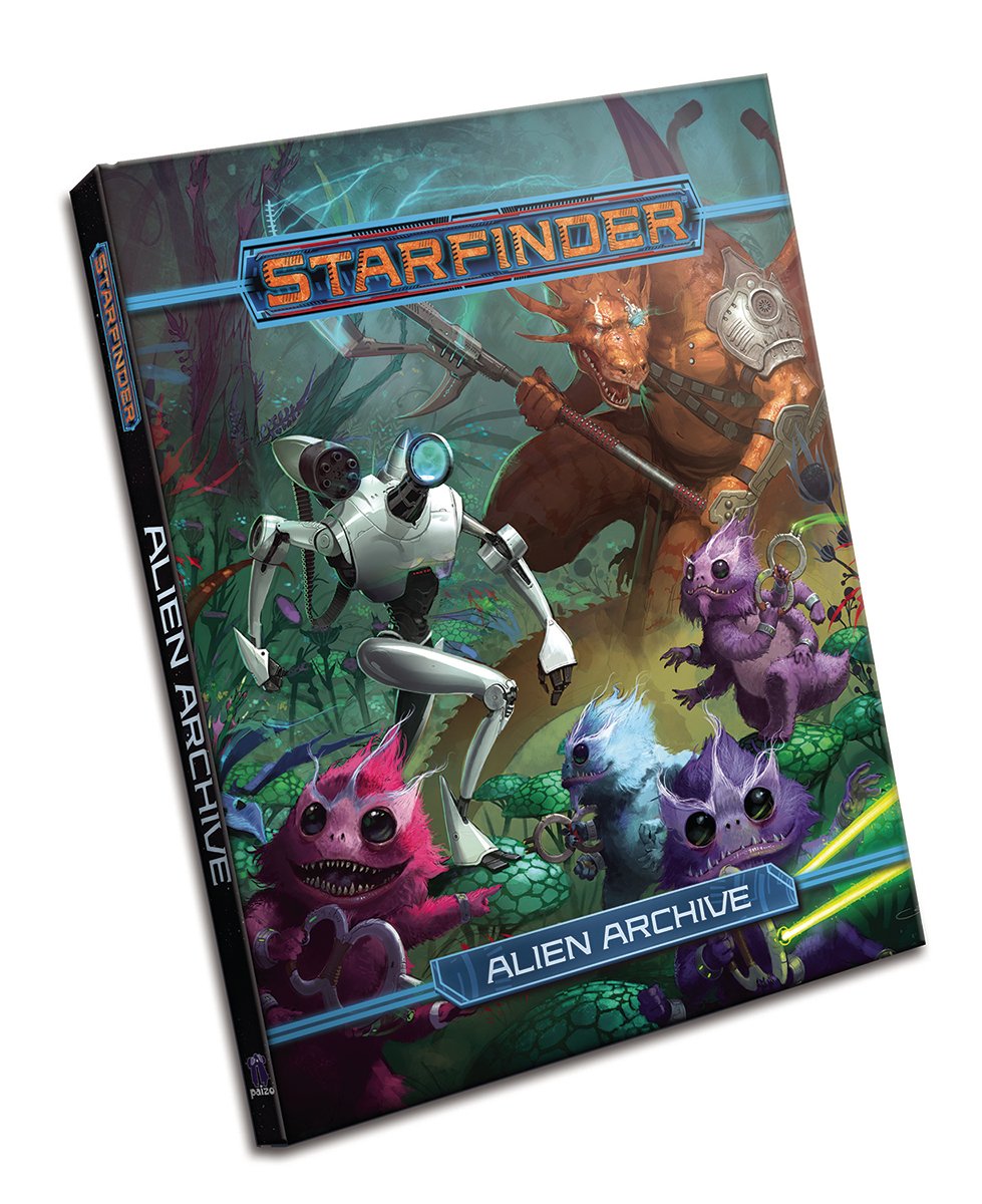 STARFINDER RPG ALIEN ARCHIVE HCCOVER