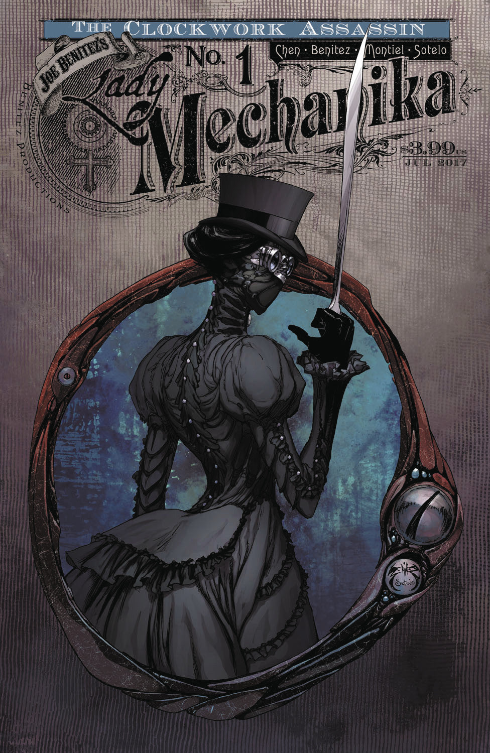 LADY MECHANIKA CLOCKWORK ASSASSIN #1 (OF 3) COVER