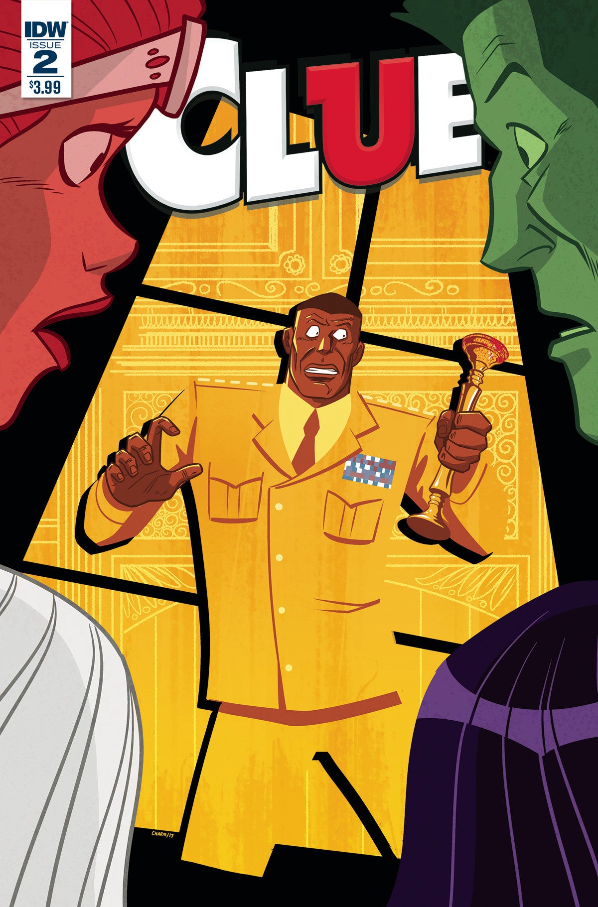 CLUE #2 CVR A CHARM COVER