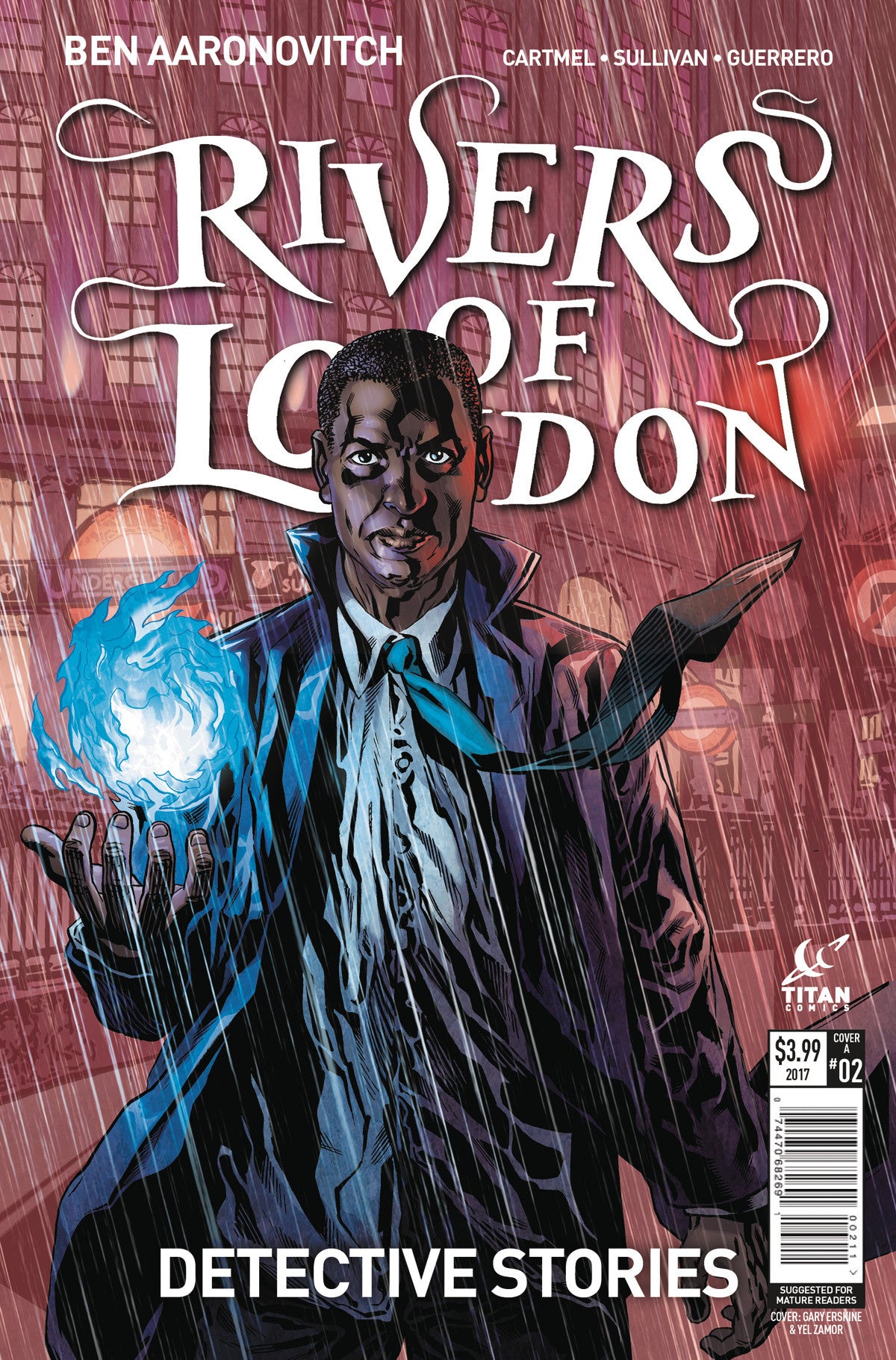 RIVERS OF LONDON DETECTIVE STORIES #2 (OF 4) CVR A ERSKINE COVER