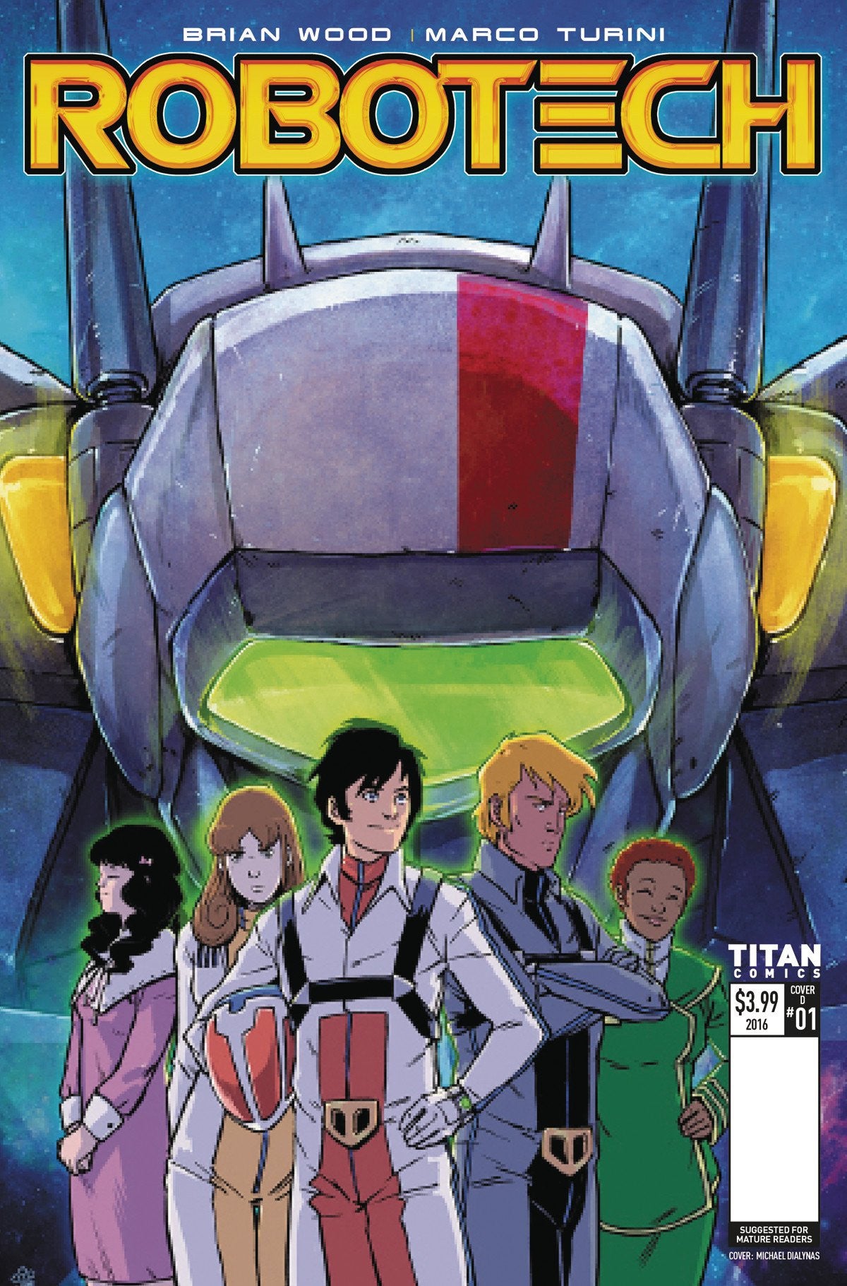 ROBOTECH #1 CVR D DIALYNAS COVER