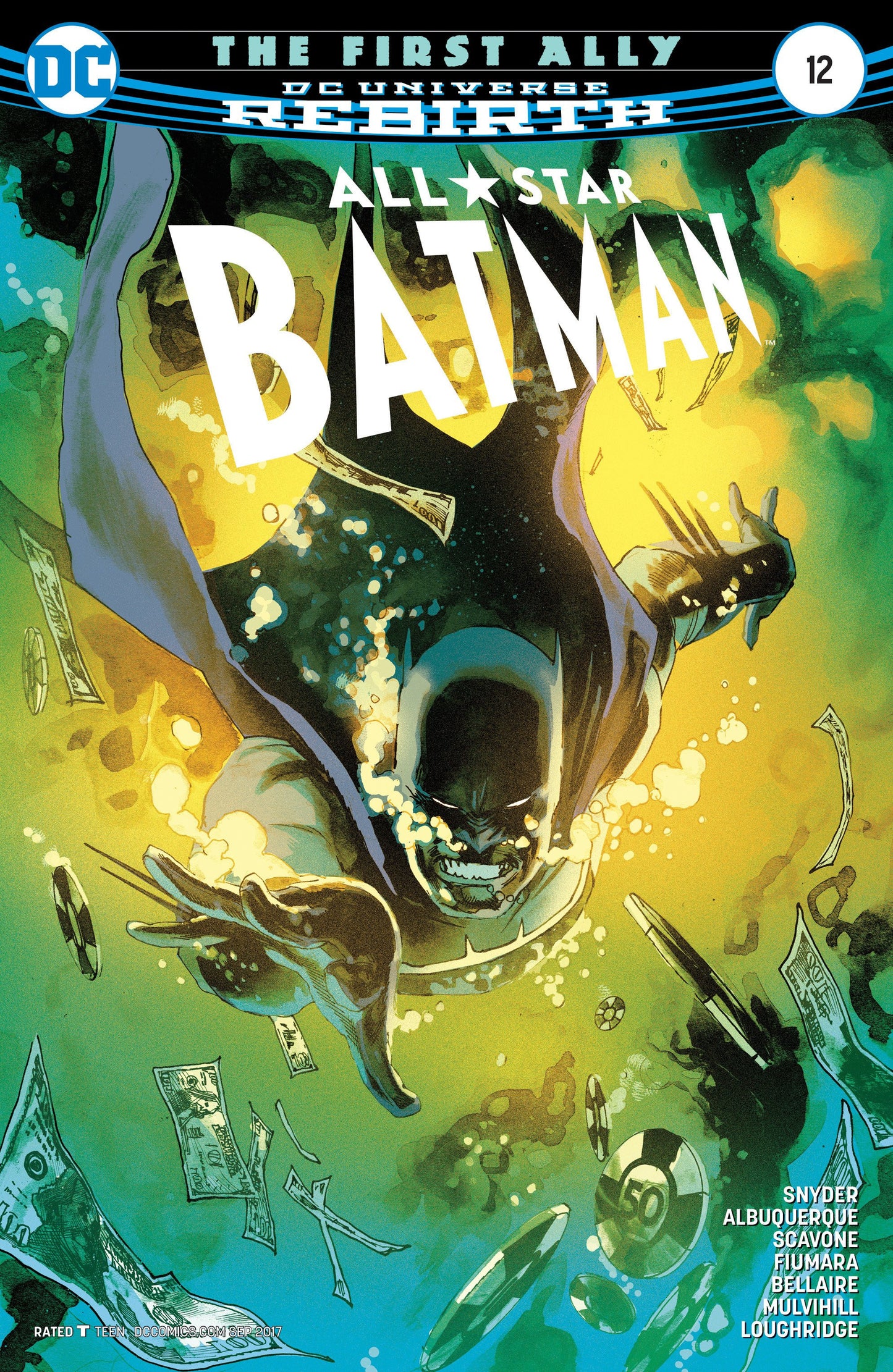 ALL STAR BATMAN #12 COVER