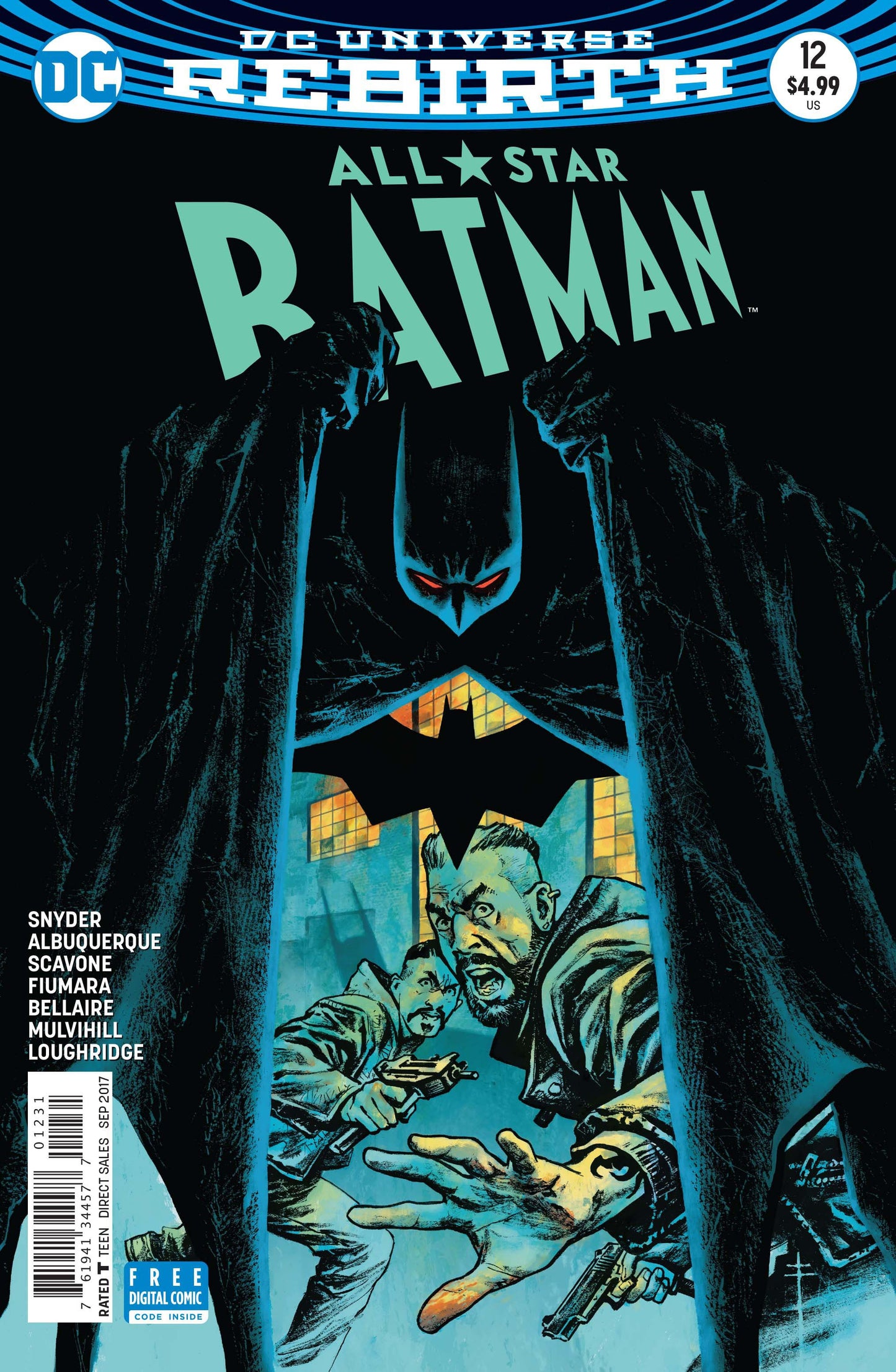 ALL STAR BATMAN #12 FIUMARA VAR ED COVER