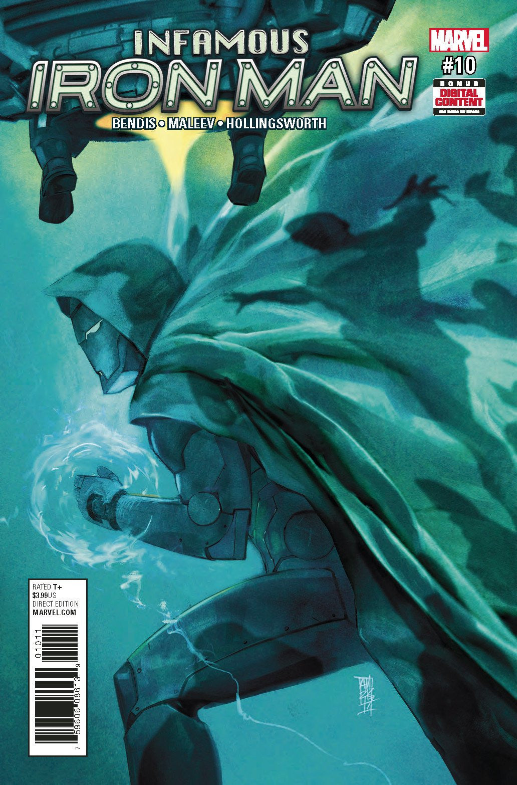 INFAMOUS IRON MAN #10 COVER