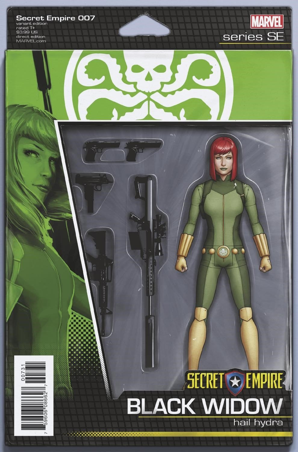 SECRET EMPIRE #7 (OF 10) CHRISTOPHER ACTION FIGURE VAR COVER
