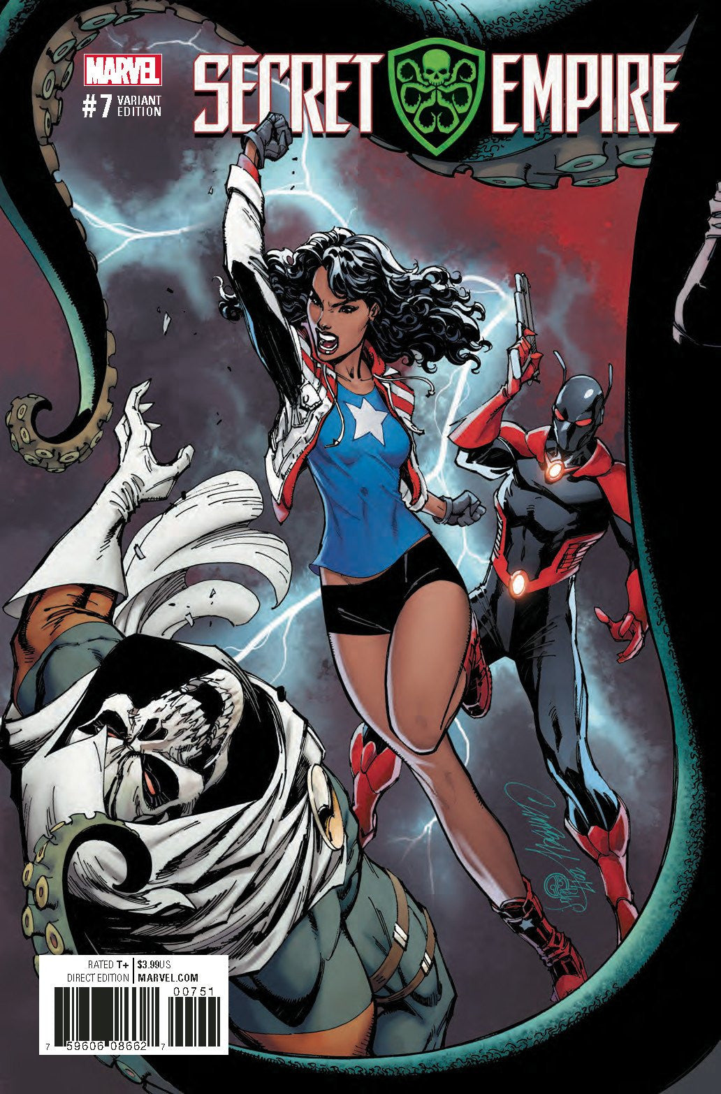 SECRET EMPIRE #7 (OF 10) JS CAMPBELL VAR COVER