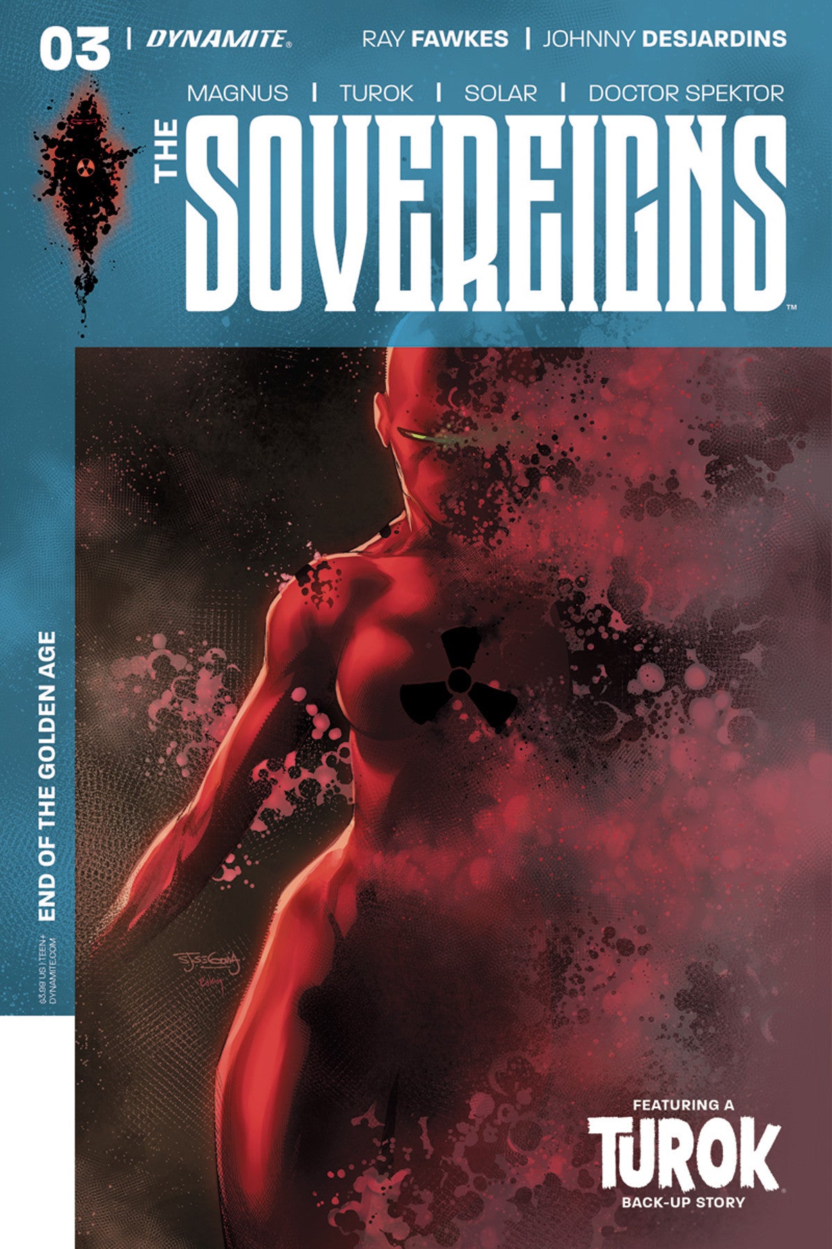 SOVEREIGNS #3 CVR A SEGOVIA COVER