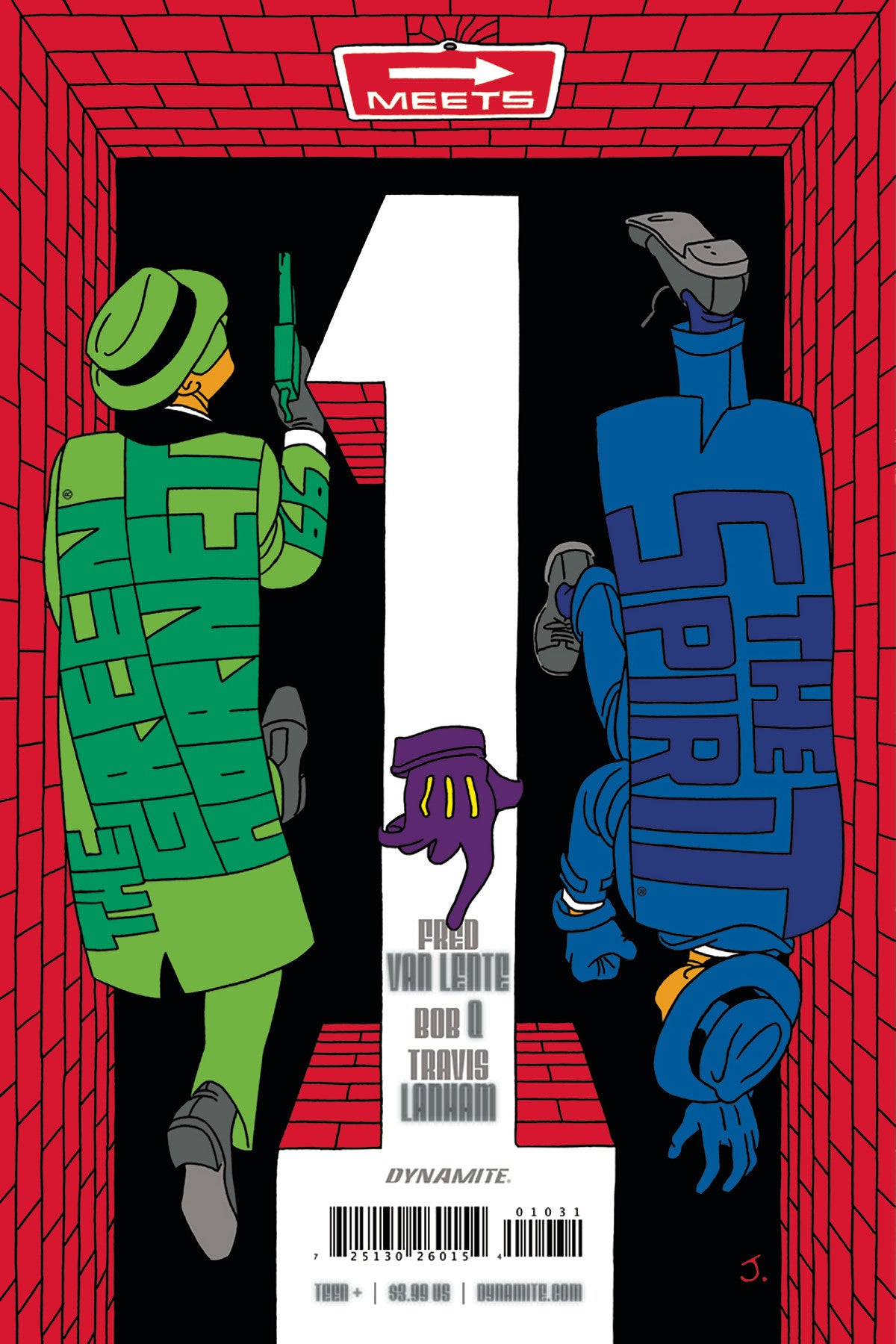 GREEN HORNET 66 MEETS SPIRIT #1 (OF 5) CVR C PULIDO COVER