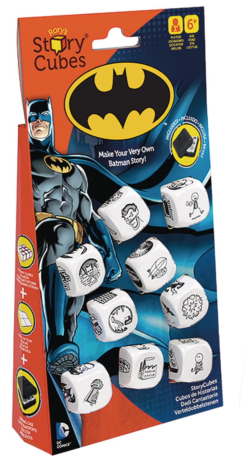 RORYS STORY CUBES DC COMICS BATMAN DICE SET