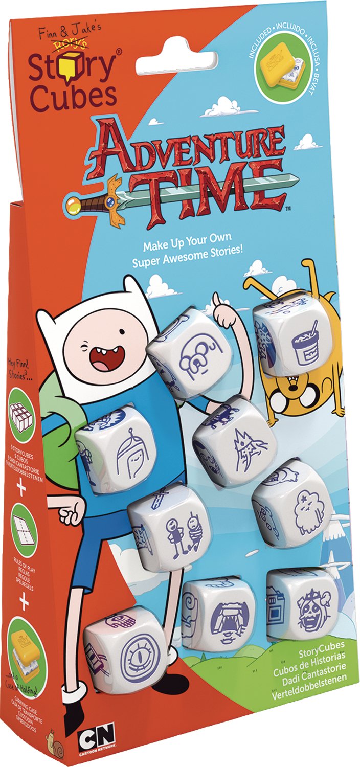 RORYS STORY CUBES ADVENTURE TIME DICE SET