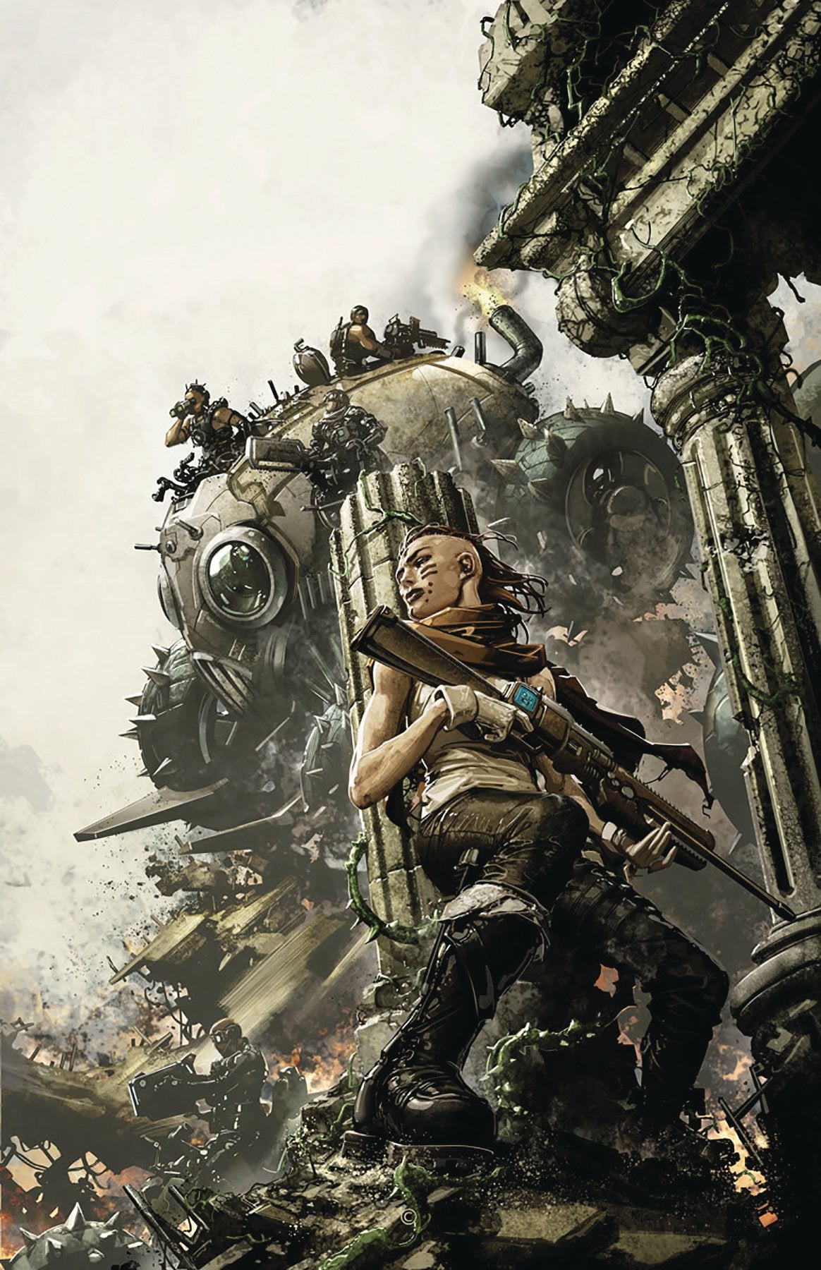 WAR MOTHER #1 (OF 4) CVR B CRAIN COVER