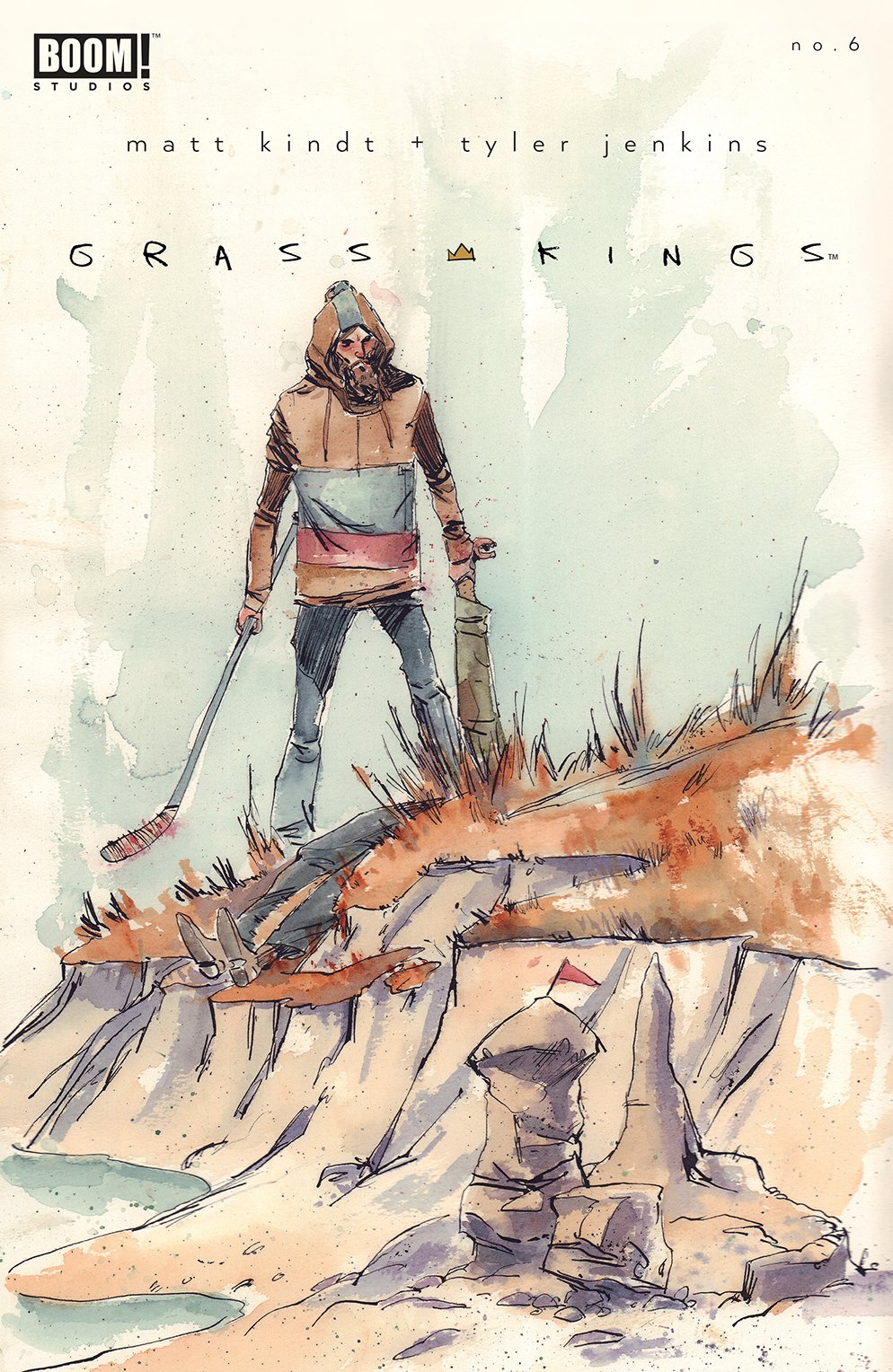 GRASS KINGS #6 MAIN & MIX COVER