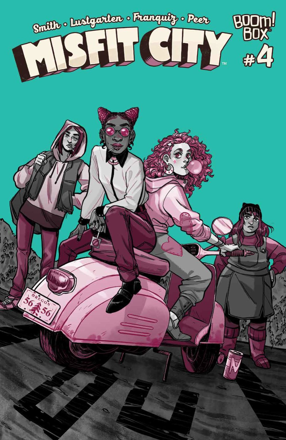 MISFIT CITY #4 (OF 4) COVER
