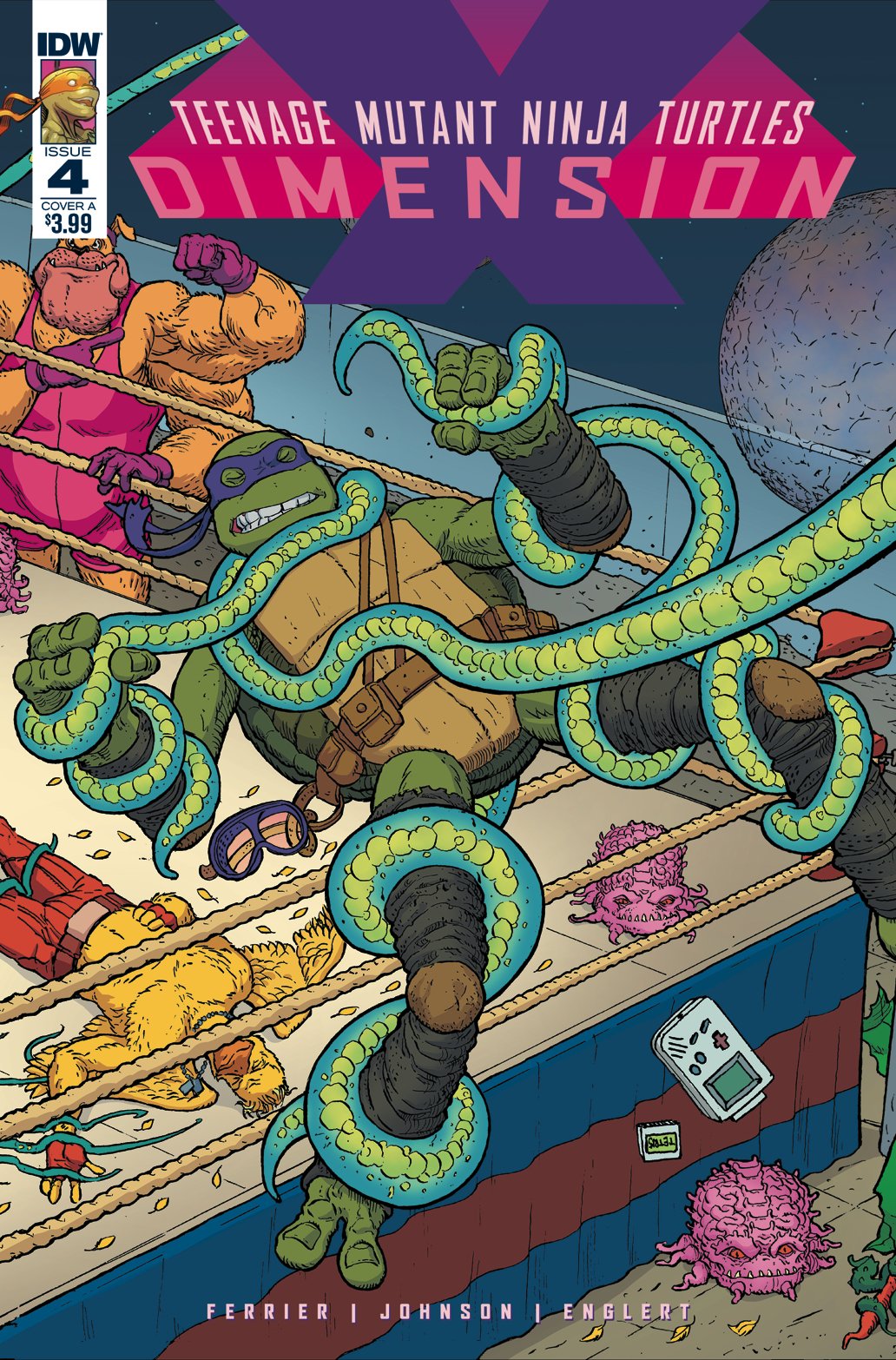 TMNT DIMENSION X #4 CVR A PITARRA COVER