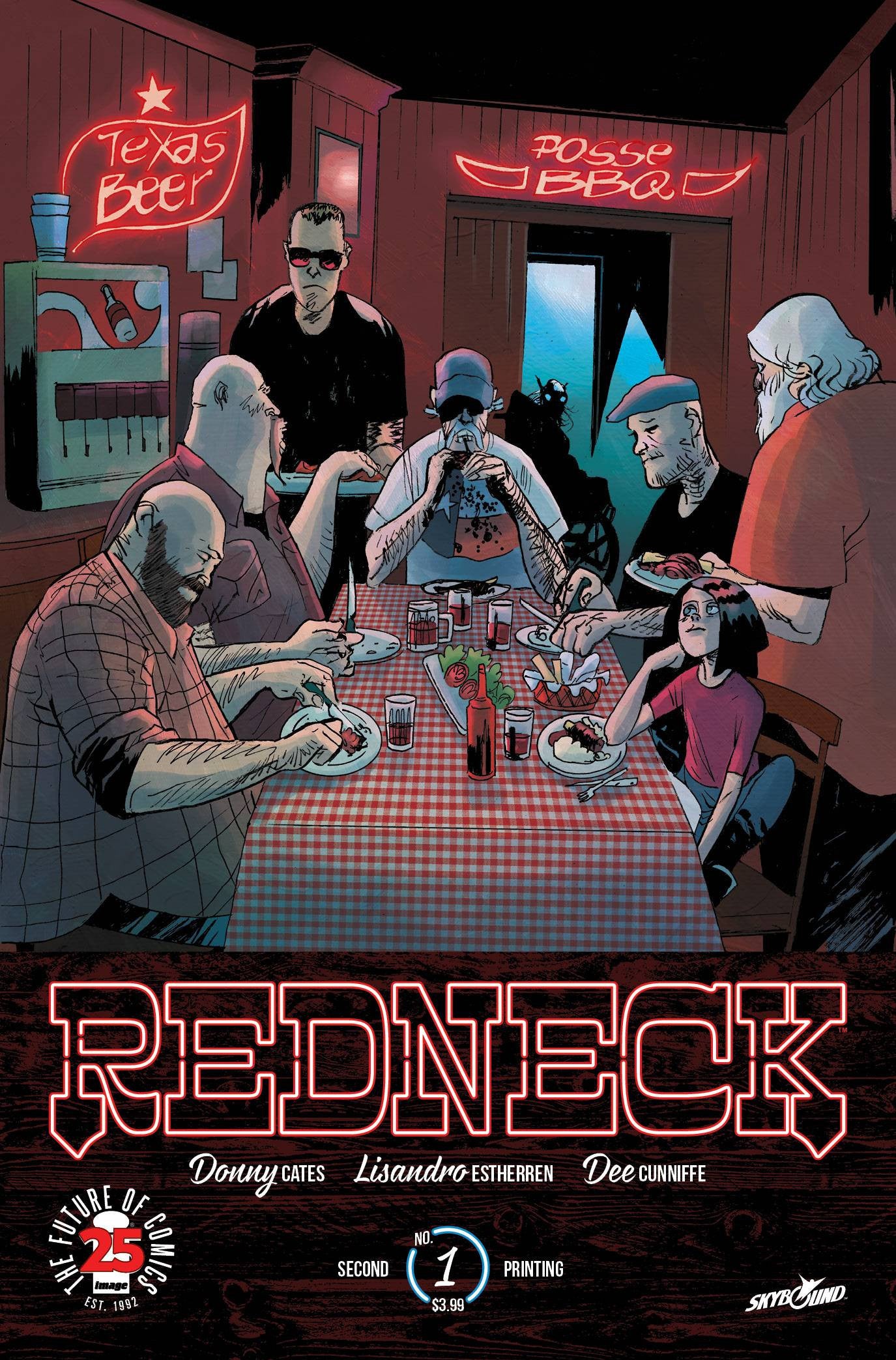 REDNECK #1 2ND PTG COVER