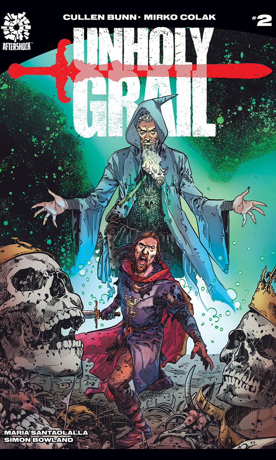 UNHOLY GRAIL #2 CVR A COLAK COVER