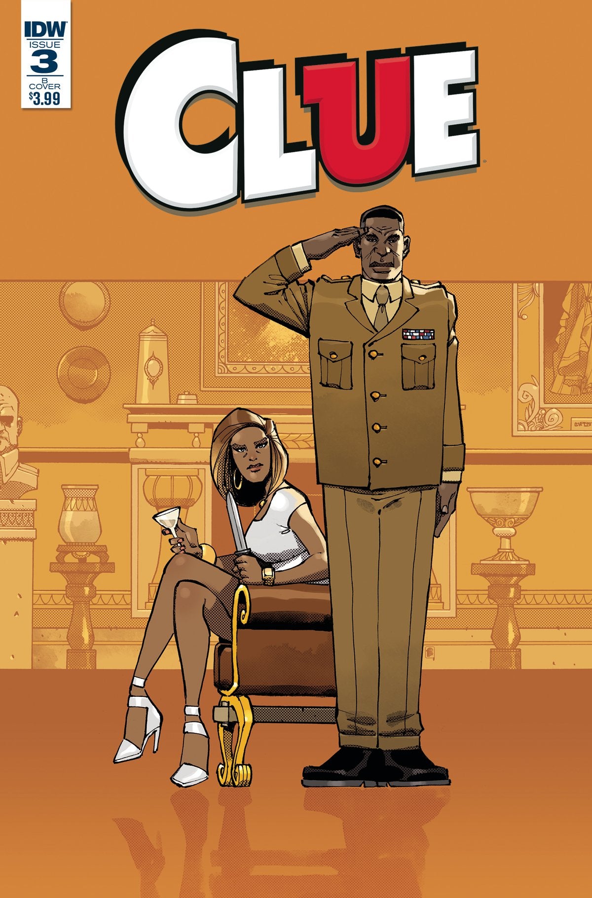 CLUE #3 CVR B DANIEL COVER