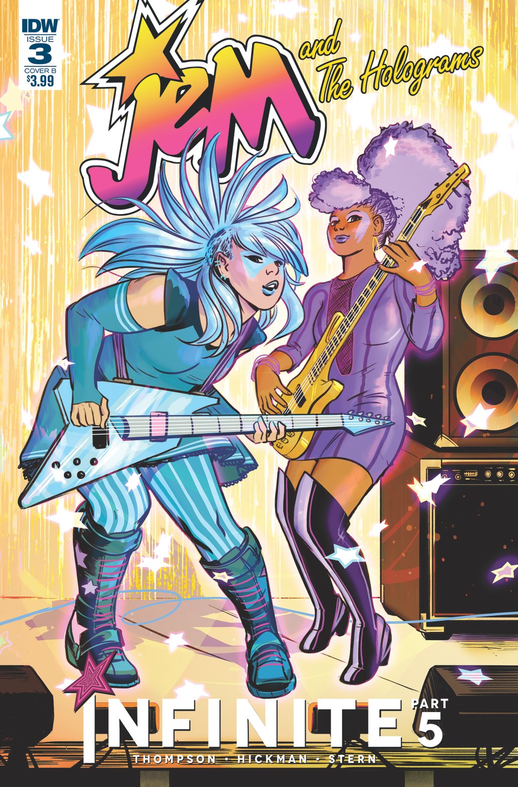 JEM & THE HOLOGRAMS INFINITE #3 (OF 3) CVR B FISH COVER
