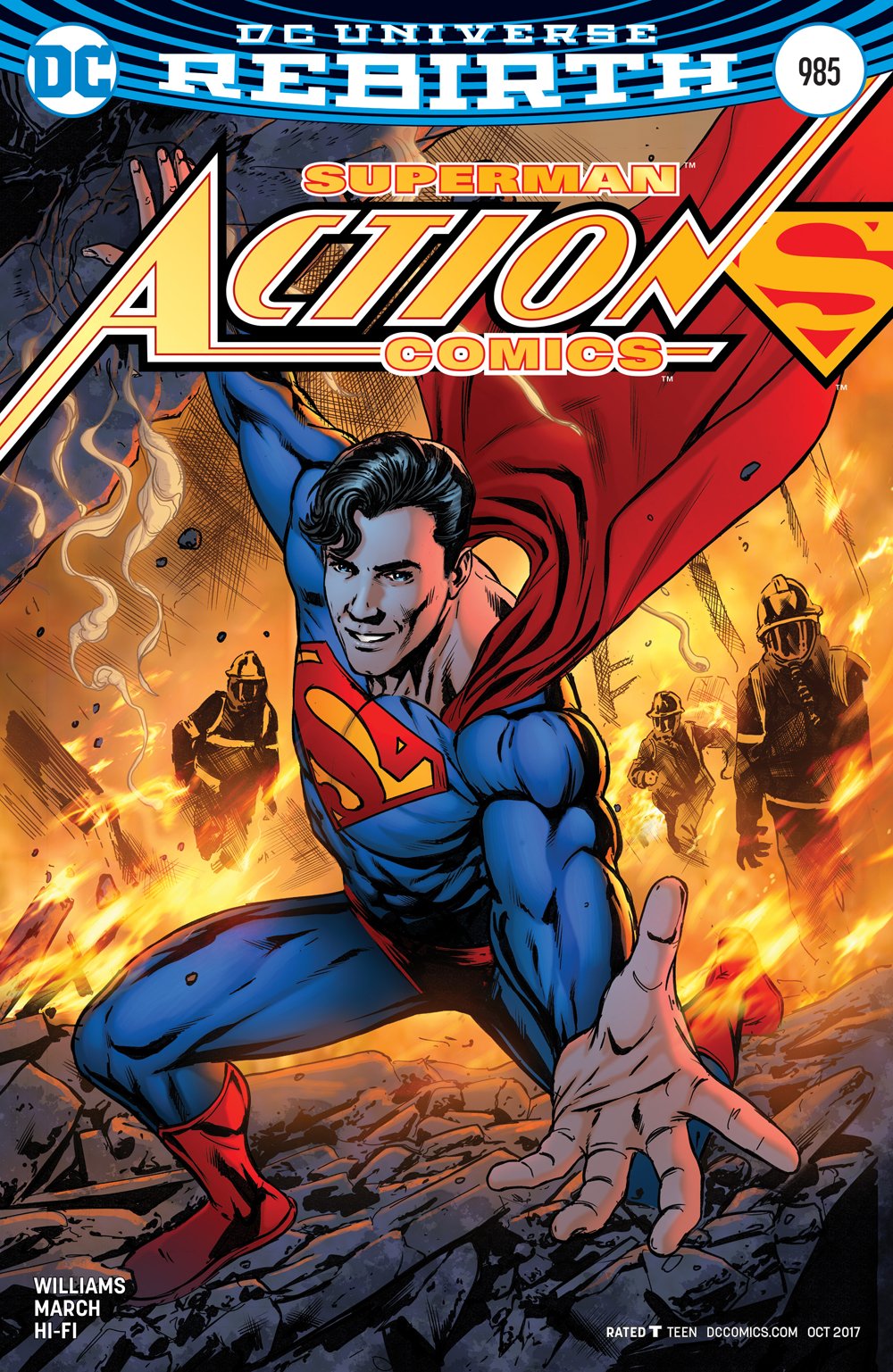 ACTION COMICS #985 VAR ED COVER