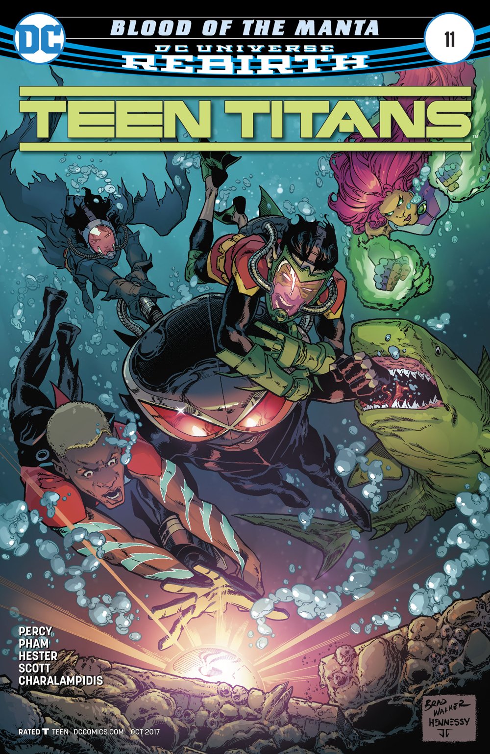 TEEN TITANS #11 COVER