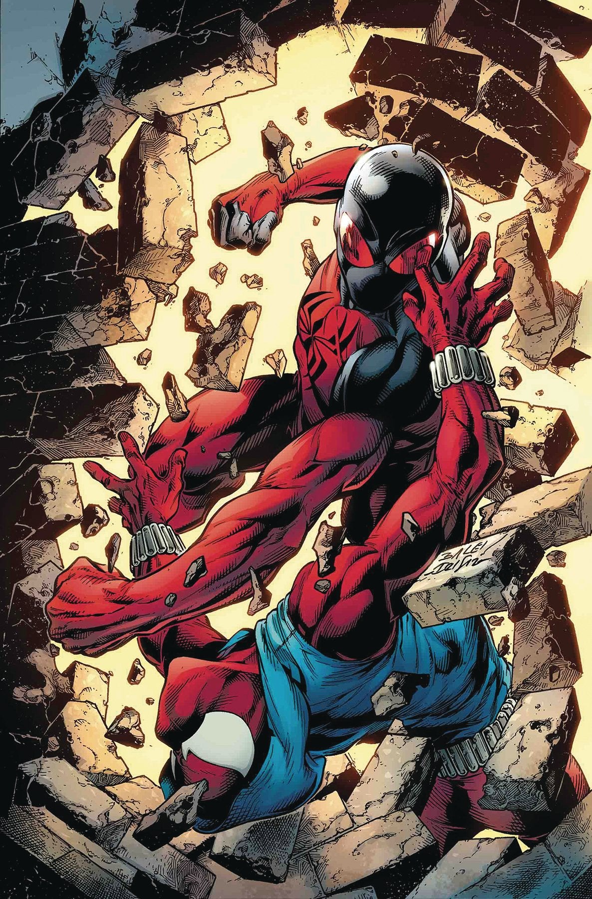 BEN REILLY SCARLET SPIDER #6 COVER