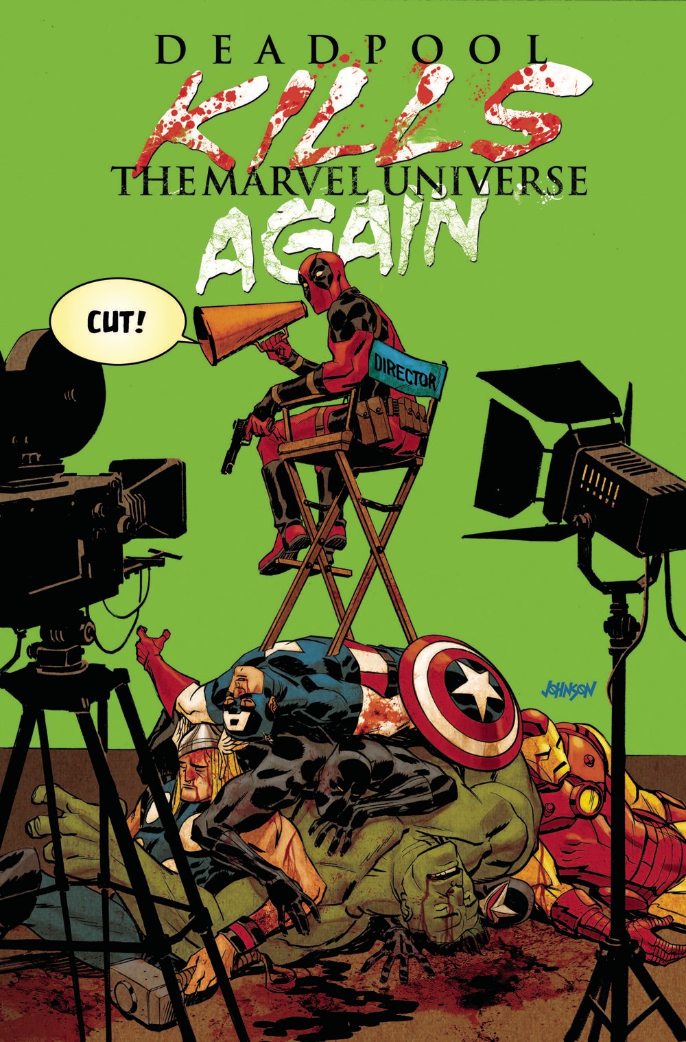 DEADPOOL KILLS MARVEL UNIVERSE AGAIN #4 (OF 5) COVER