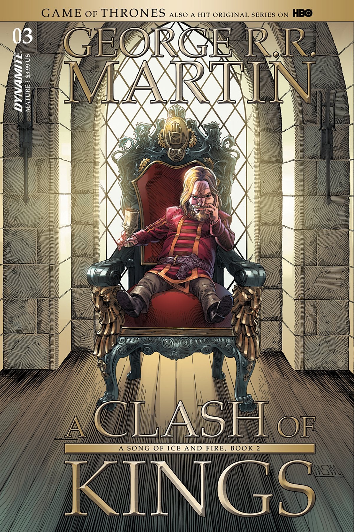 GAME OF THRONES CLASH OF KINGS #3 CVR A MILLER (MR) COVER