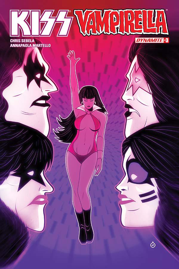KISS VAMPIRELLA #3 (OF 5) CVR A DOE COVER
