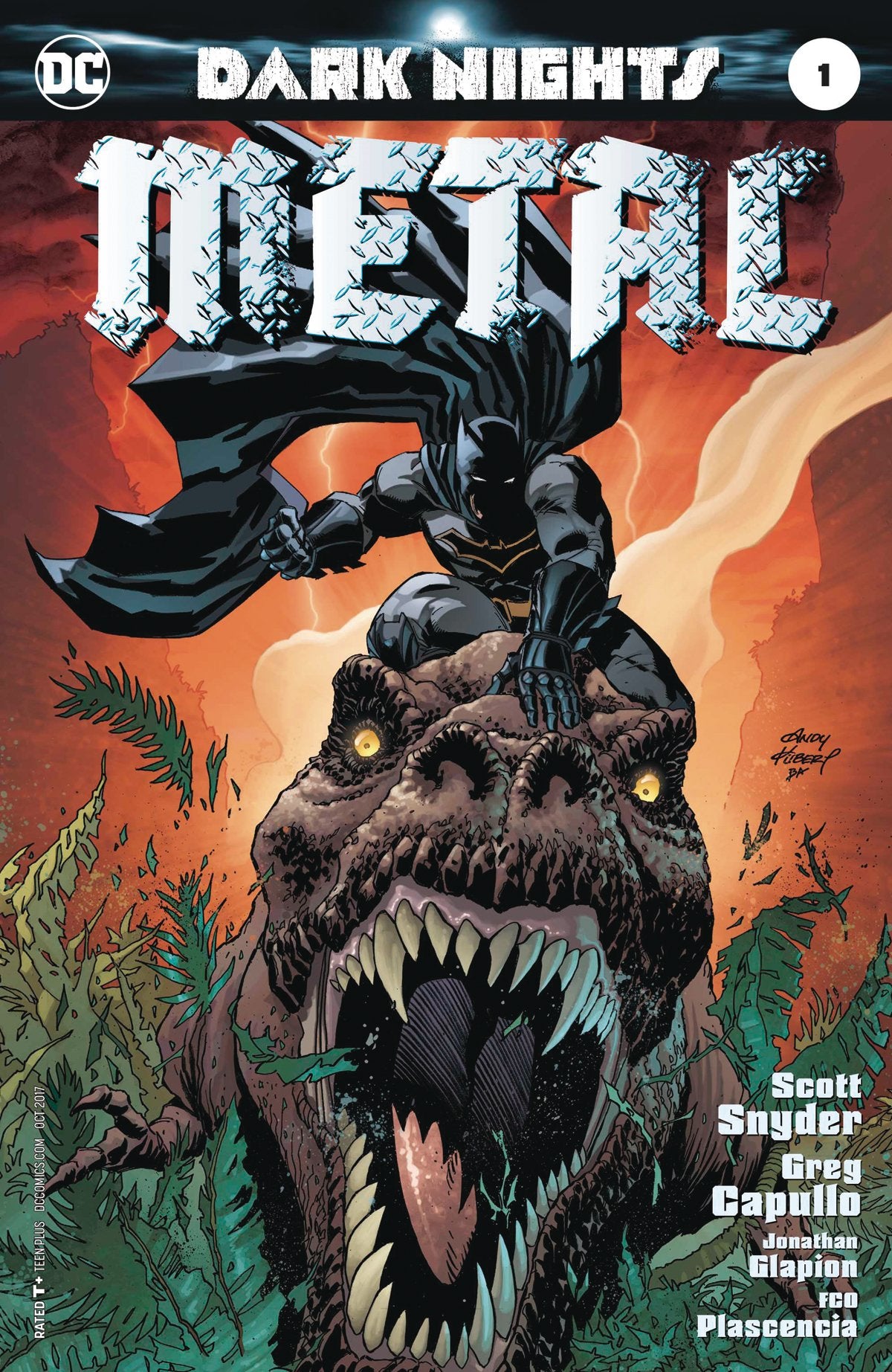 DARK NIGHTS METAL #1 (OF 6) KUBERT VAR ED COVER