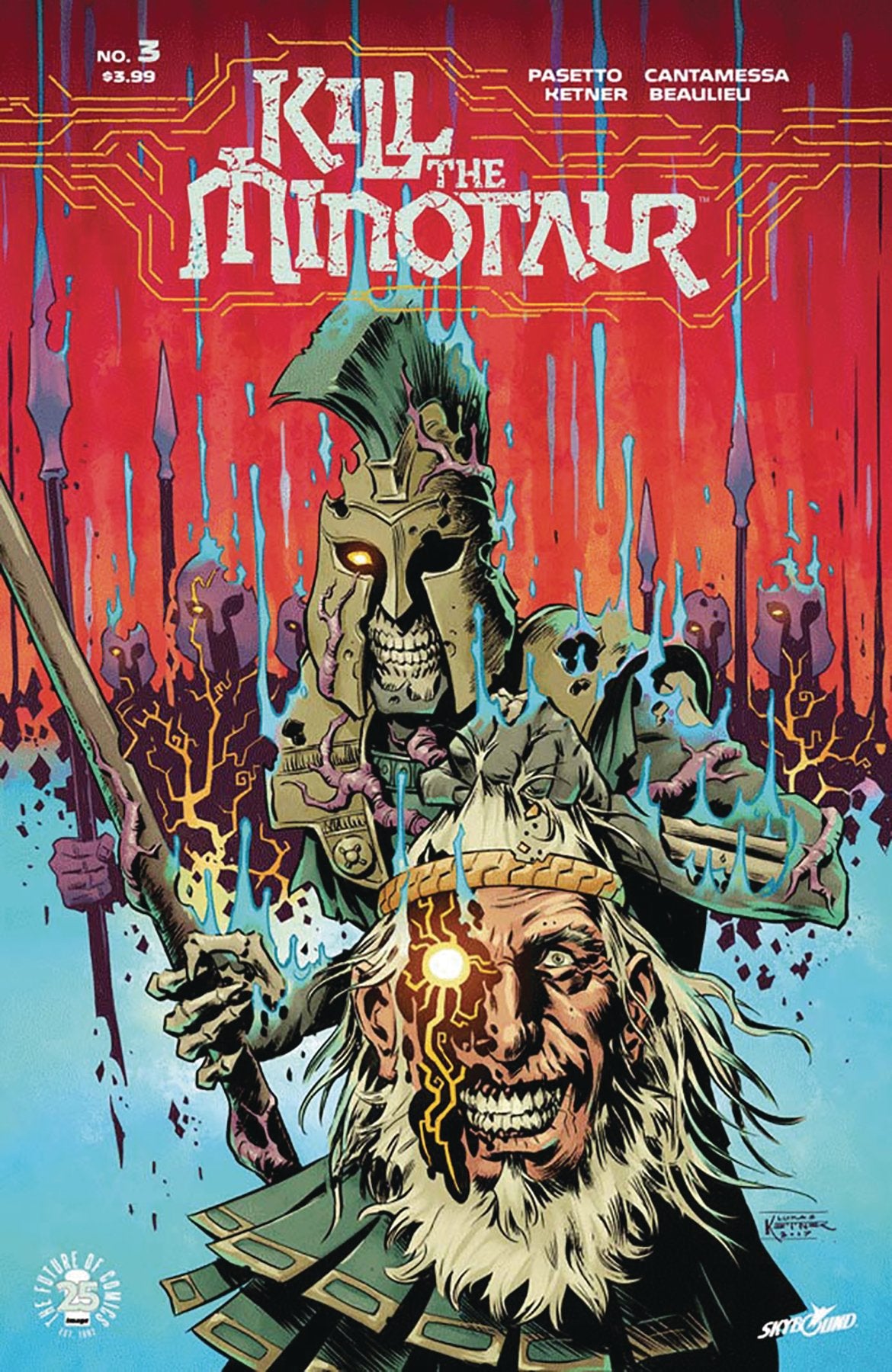 KILL THE MINOTAUR #3 (MR) COVER