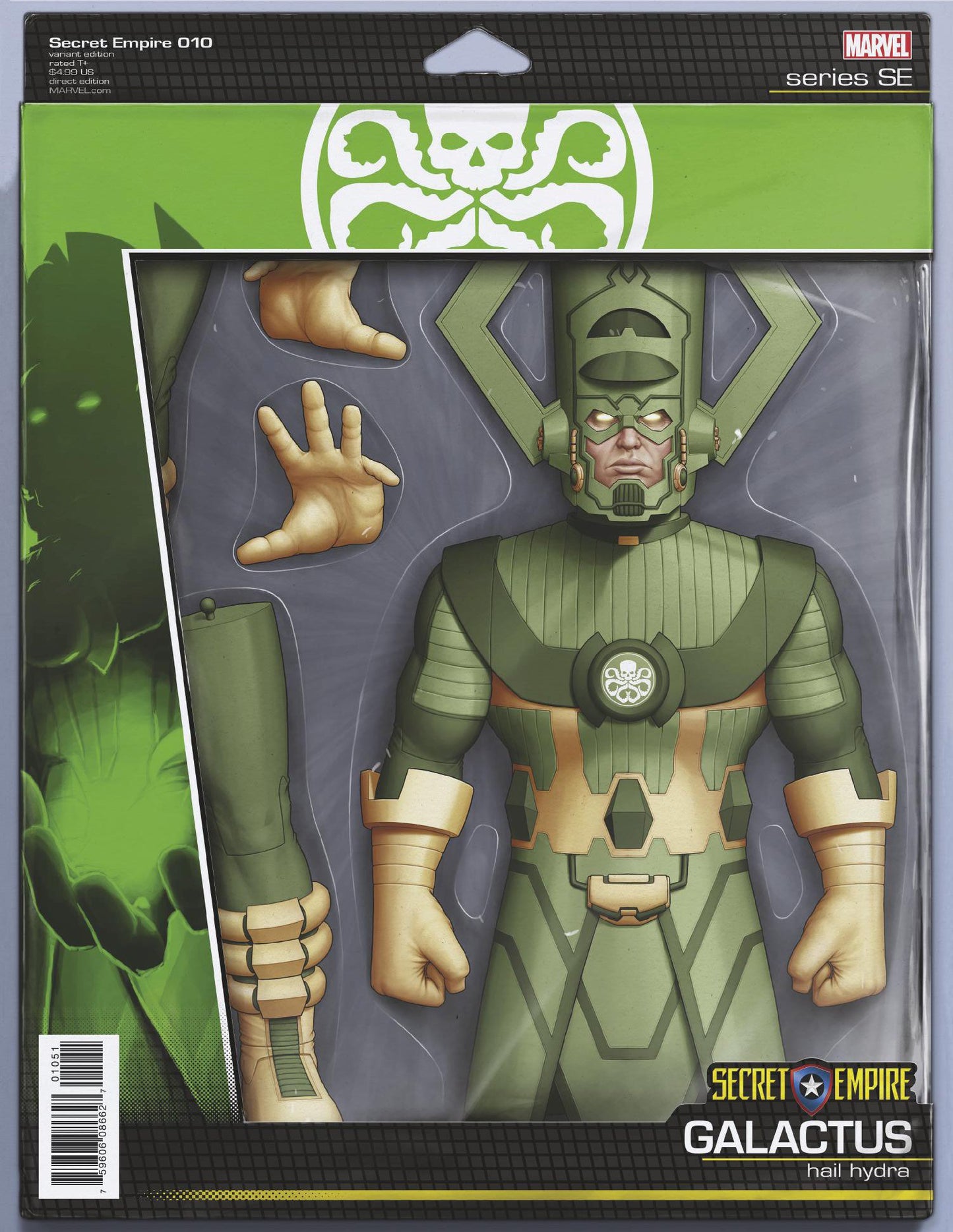 SECRET EMPIRE #10 (OF 10) CHRISTOPHER ACTION FIGURE VAR SE COVER