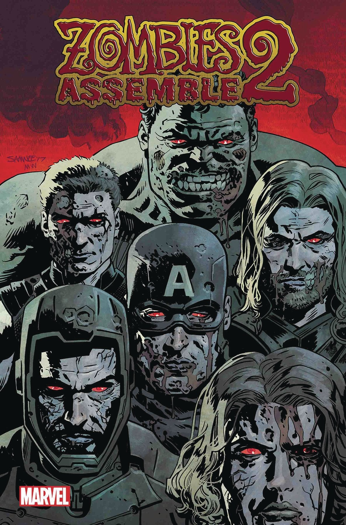 ZOMBIES ASSEMBLE 2 #1 (OF 4) SAMNEE VAR COVER