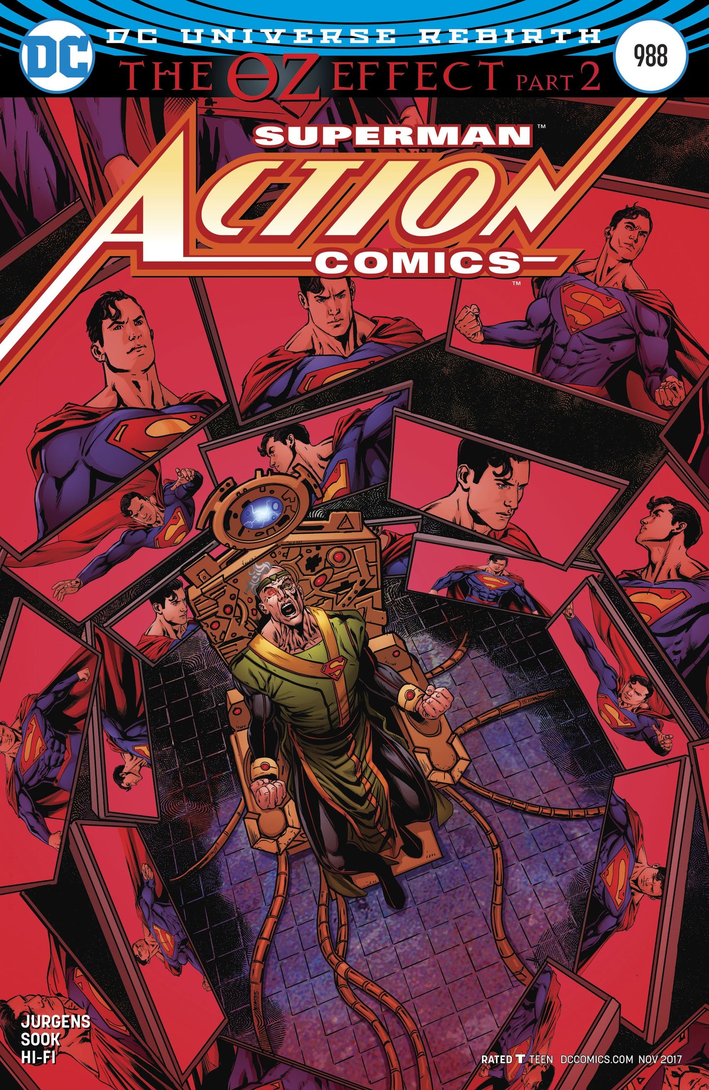 ACTION COMICS #988 VAR ED (OZEFFECT) COVER
