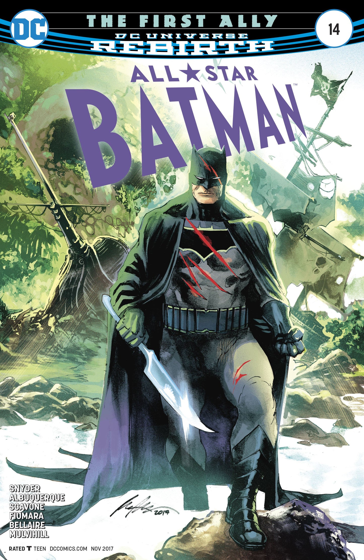 ALL STAR BATMAN #14 COVER