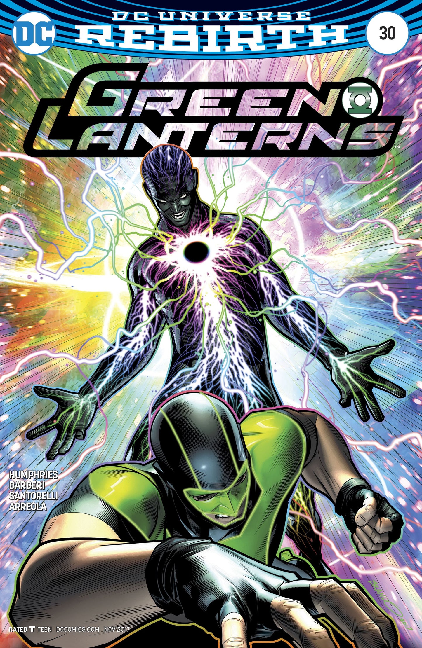 GREEN LANTERNS #30 VAR ED COVER