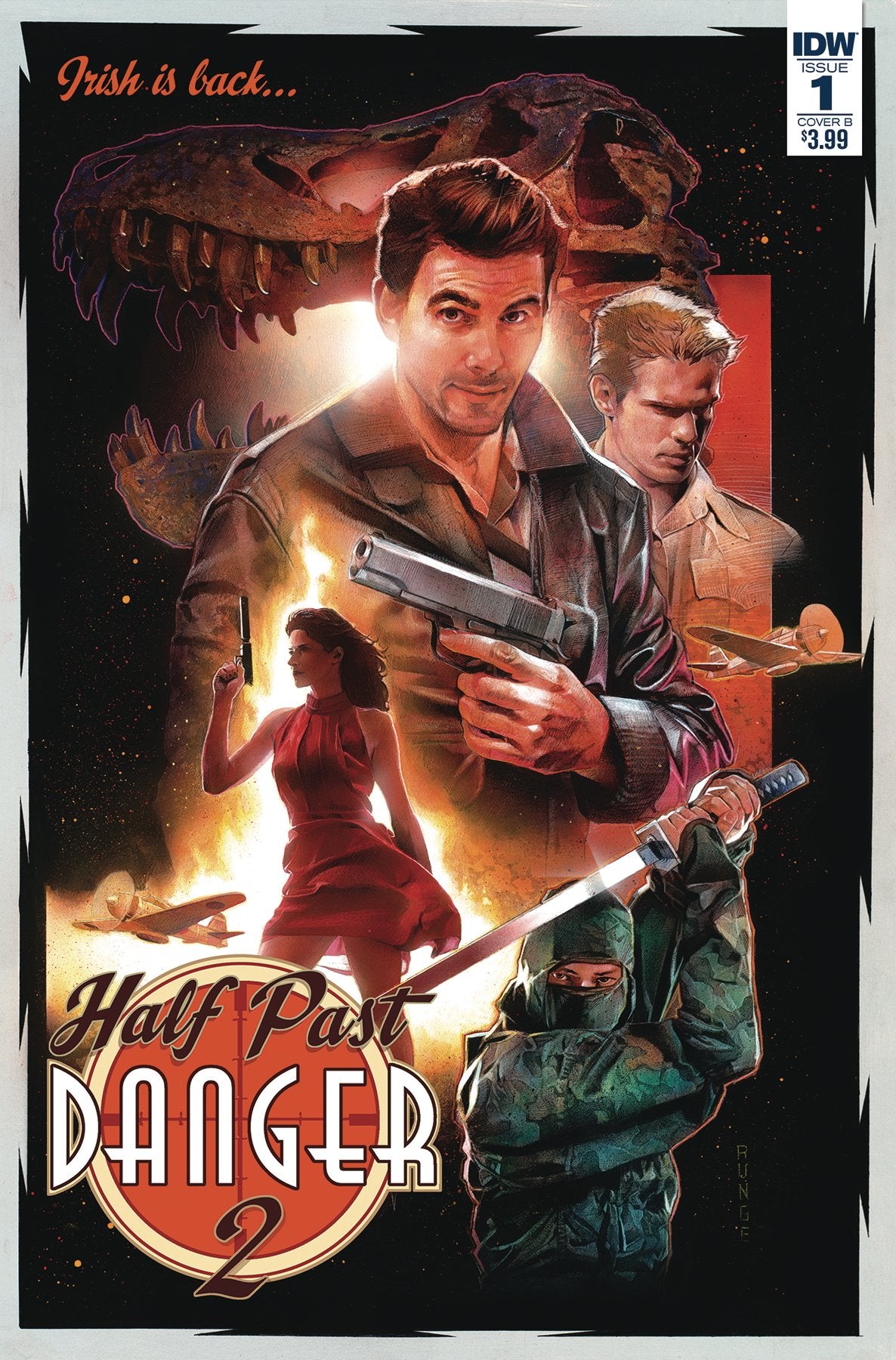 HALF PAST DANGER II DEAD TO REICHS #1 (OF 5) CVR B RUNGE COVER