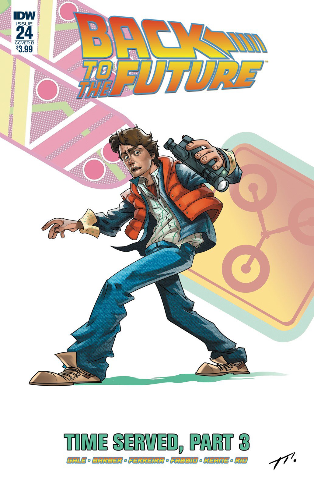 BACK TO THE FUTURE #24 CVR B MONTELL COVER