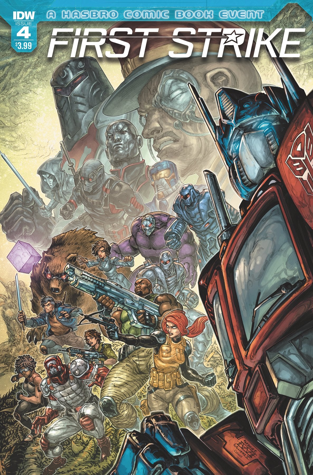 FIRST STRIKE #4 CVR A WILLIAMS II COVER