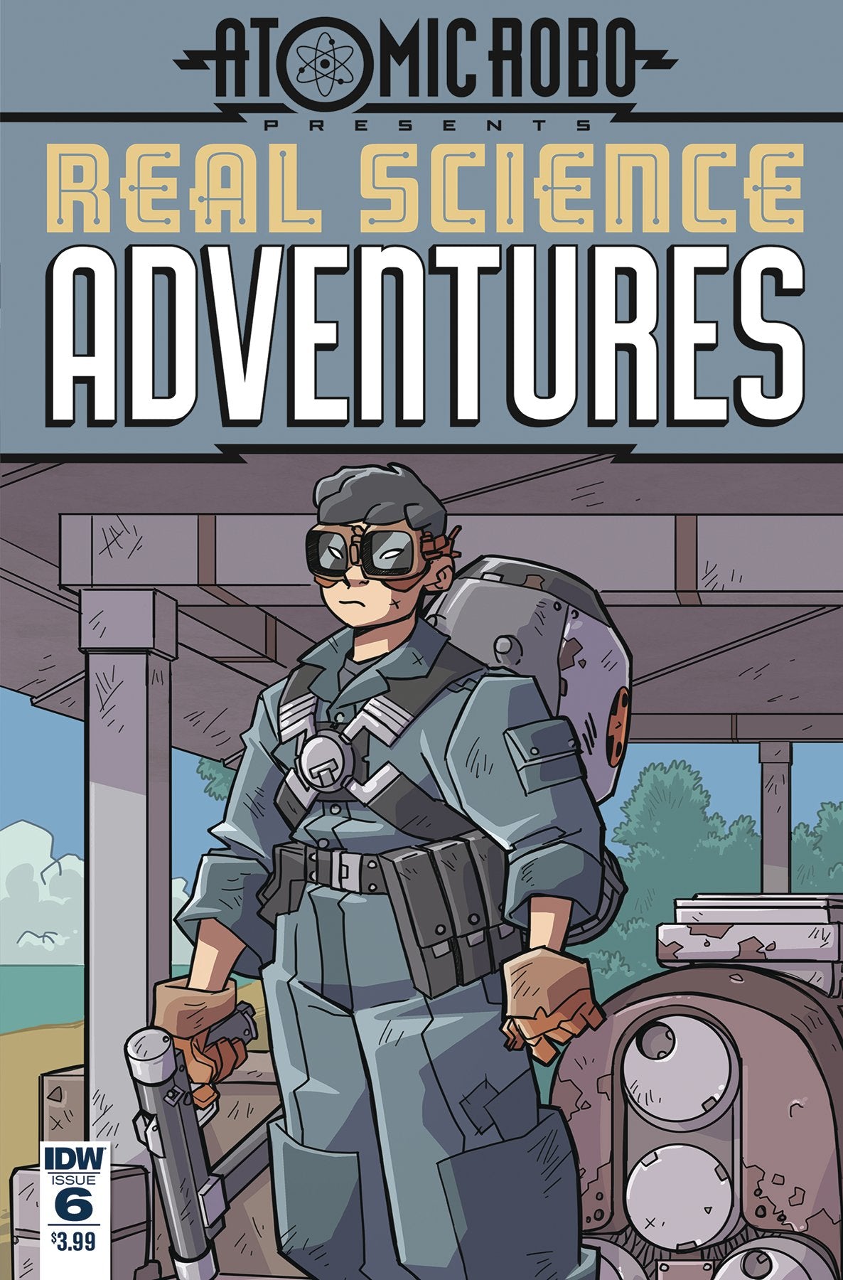 REAL SCIENCE ADVENTURES FLYING SHE-DEVILS #6 (OF 6) CVR A COVER